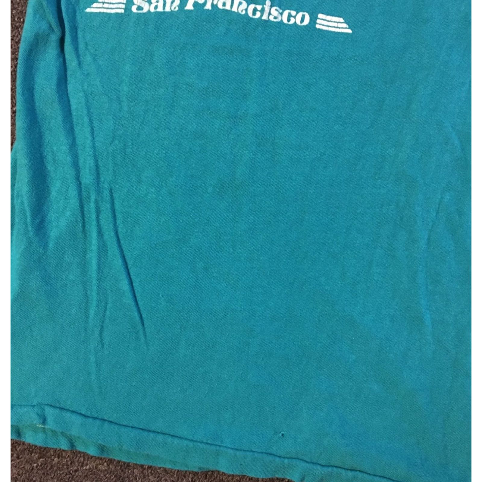 Vintage VINTAGE San Francisco Cable Car Shirt S Blue 70s 80s Grunge USA Men’s T-Shirt Size US S / EU 44-46 / 1 - 3 Thumbnail