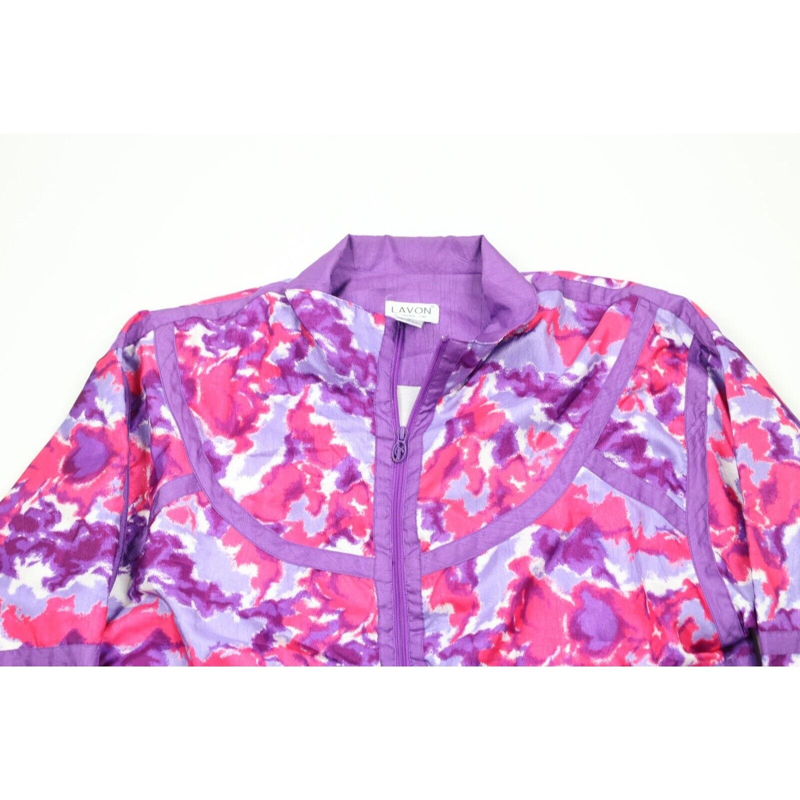 Vintage Vintage 90s Streetwear Abstract 2 Piece Windbreaker Suit Size L / US 10 / IT 46 - 3 Thumbnail