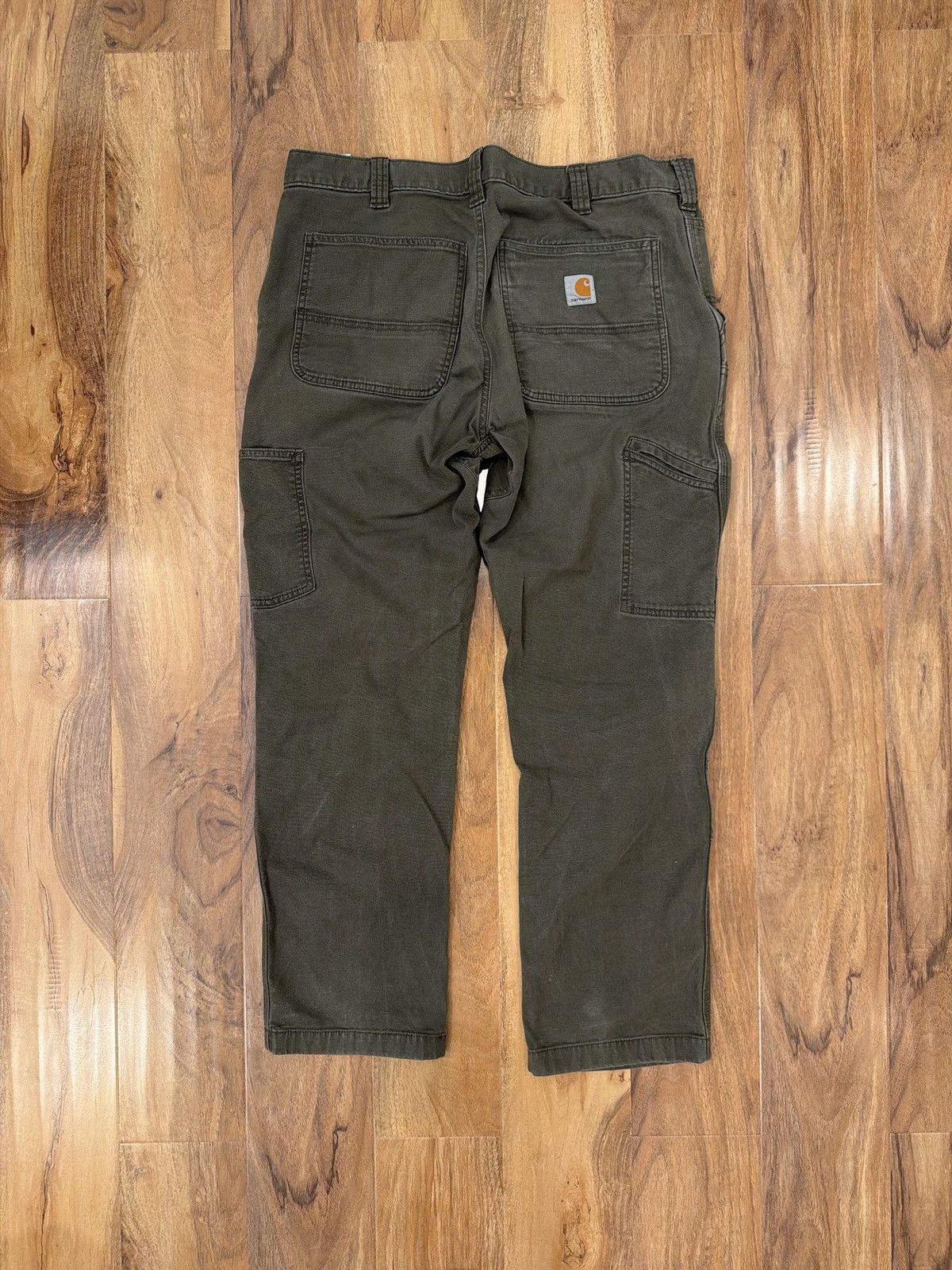 Carhartt Relaxed fit double-knee cotton trouser Size US 34 / EU 50 - 2 Thumbnail