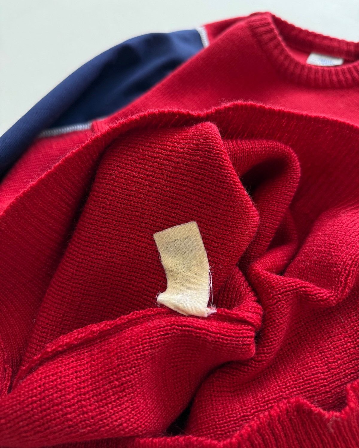 Saint James VINTAGE 70s SAINT JAMES KNITWEAR SWEATSHIRT Size US L / EU 52-54 / 3 - 10 Thumbnail