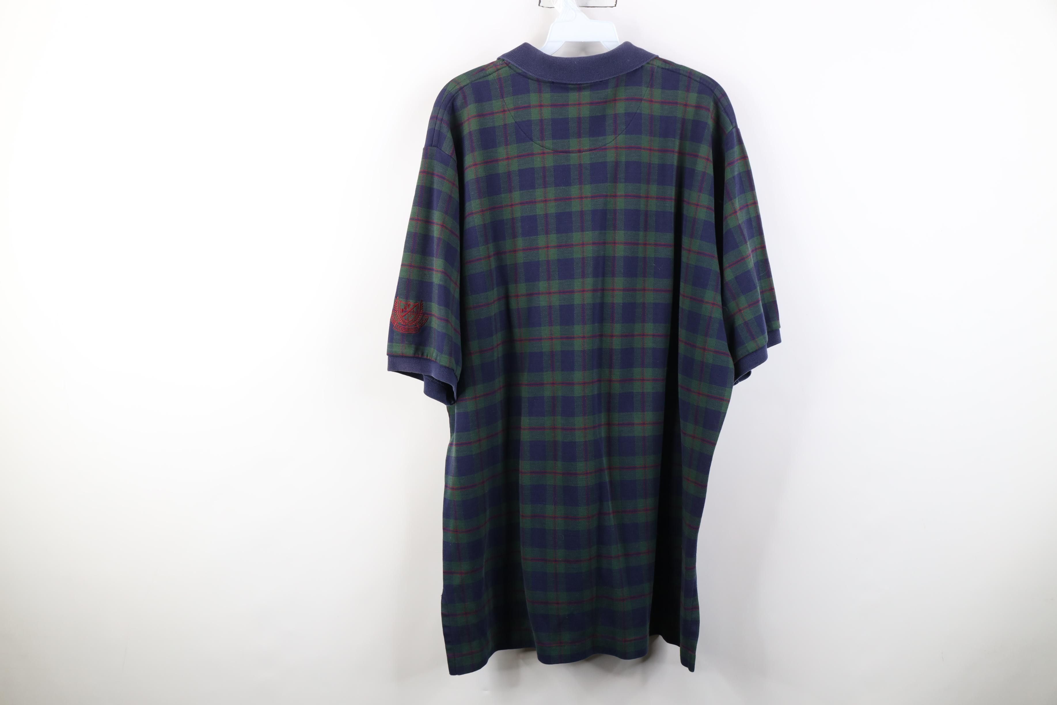 Polo Ralph Lauren Vintage 90s Polo Golf Ralph Lauren Polo Shirt Plaid Cotton Size US XL / EU 56 / 4 - 13 Thumbnail