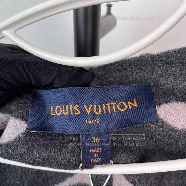 Louis Vuitton Louis Vuitton Long bathrobe coat in dark grey with full pr Size XS / US 0-2 / IT 36-38 - 7 Thumbnail