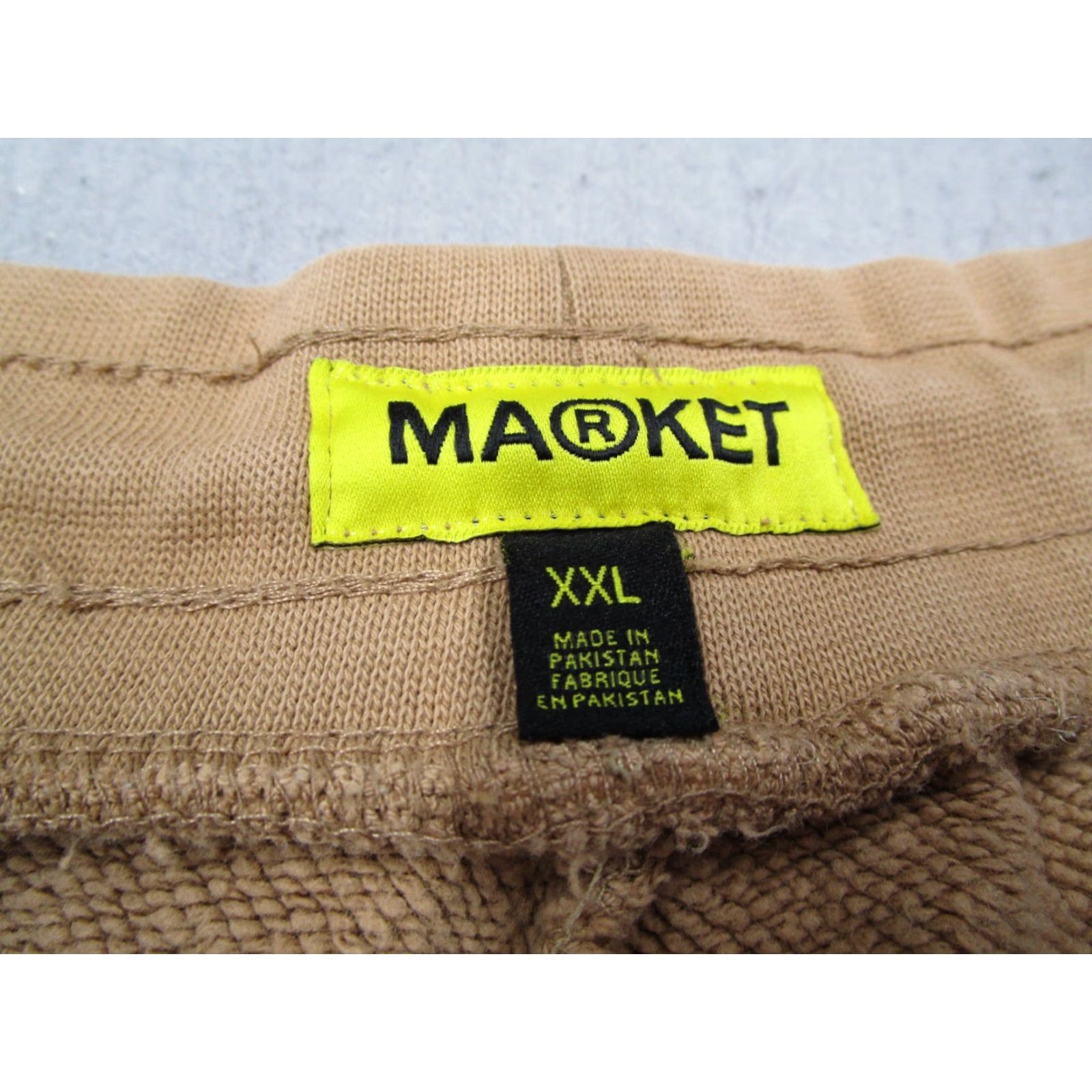 Vintage VINTAGE Chinatown Market Shorts Mens 2XL Fleece Sweatpants Casual Active Streetwear Blue 90s Mens Size US 39 - 2 Thumbnail