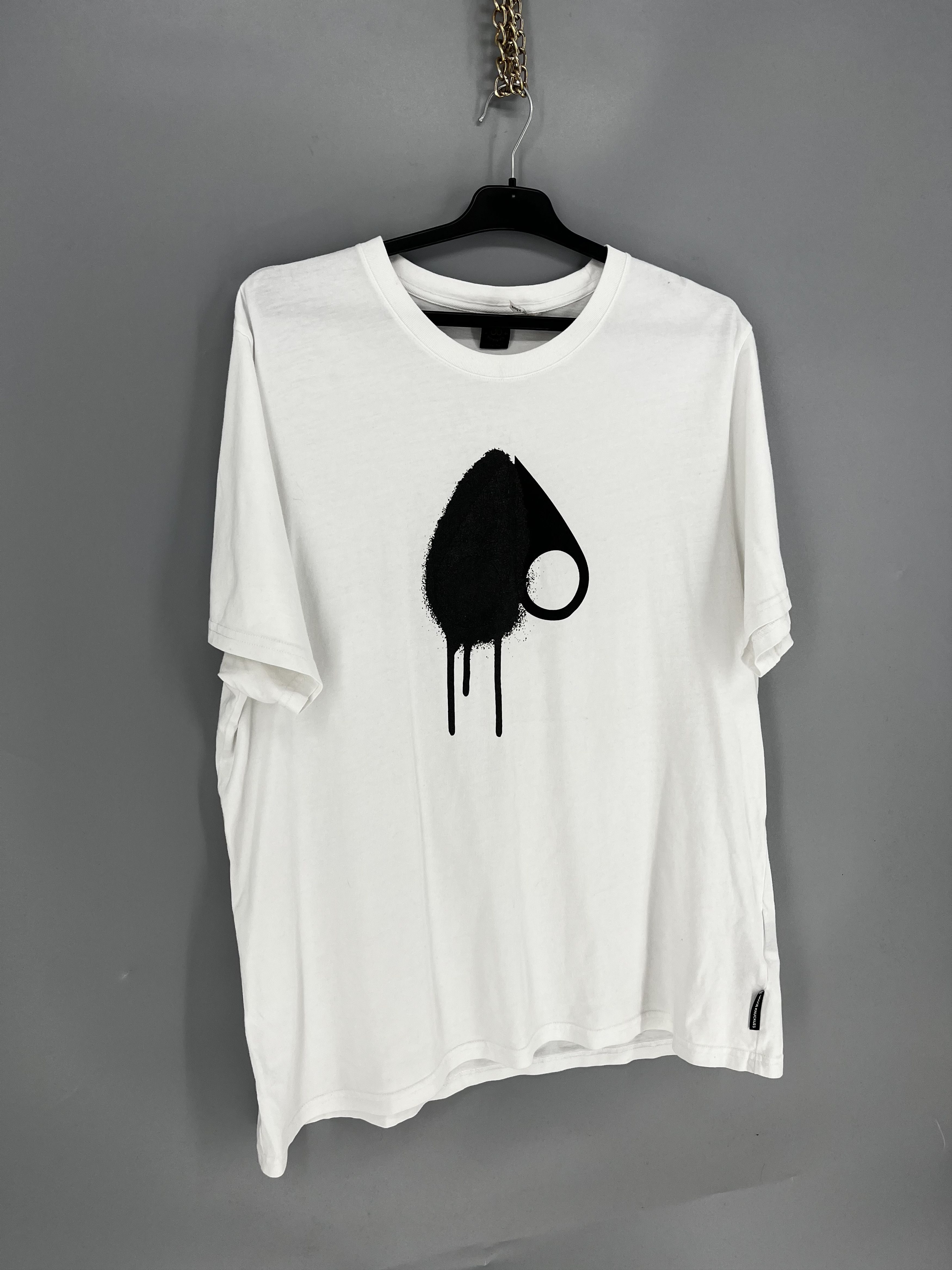 Moose Knuckles Moose Knuckles Augustine T-shirt White With Logo Print Size US XL / EU 56 / 4 - 2 Thumbnail