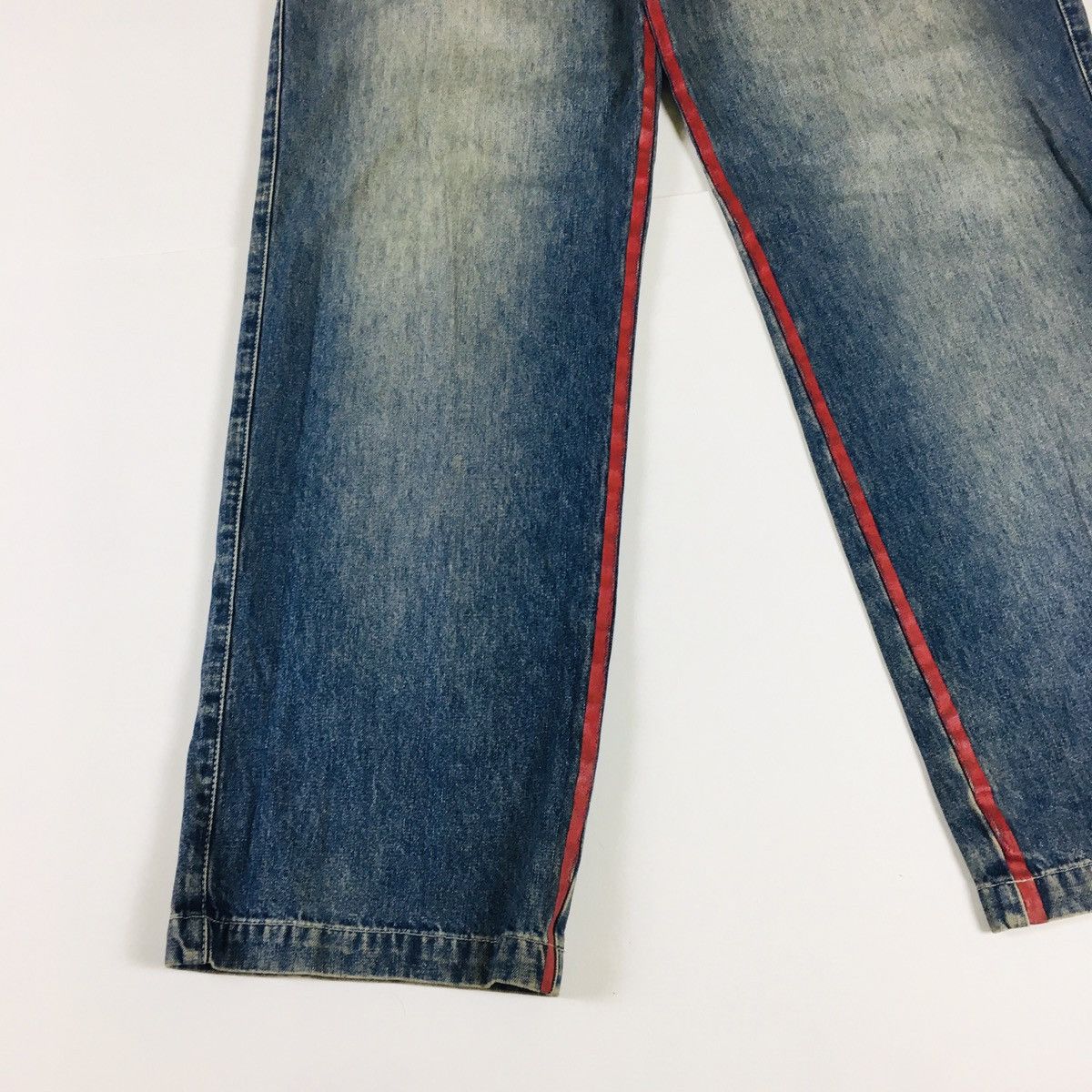 Rusty Vintage Rusty Red Line Loose Fit Jeans Size US 36 / EU 52 - 2 Thumbnail