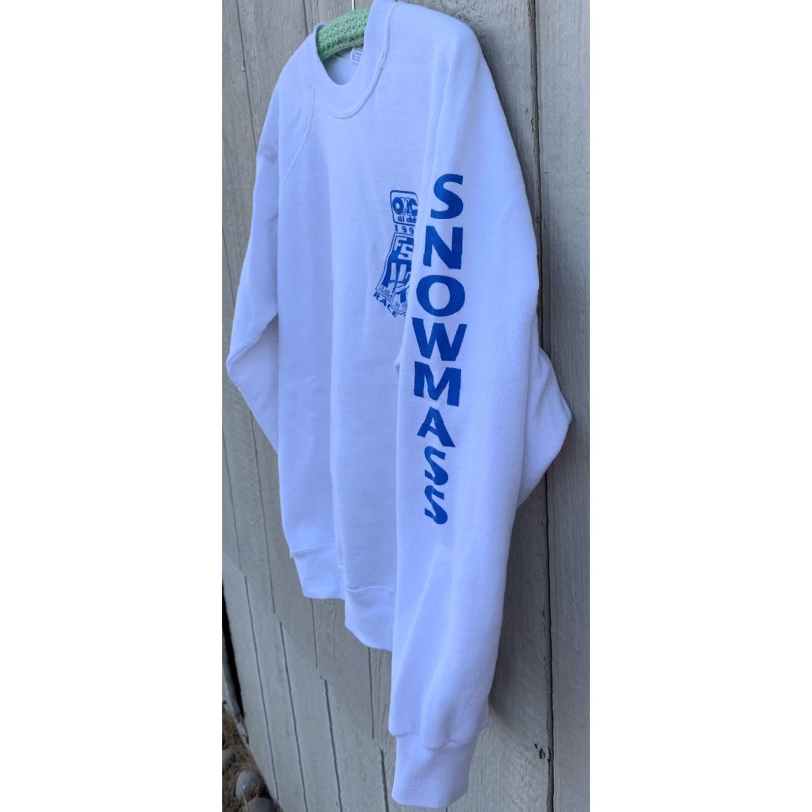 Hanes vintage OKC Ski Club 1992 FSA Flatland Ski Association Race Team sweatshirt Sz L Size US L / EU 52-54 / 3 - 5 Thumbnail