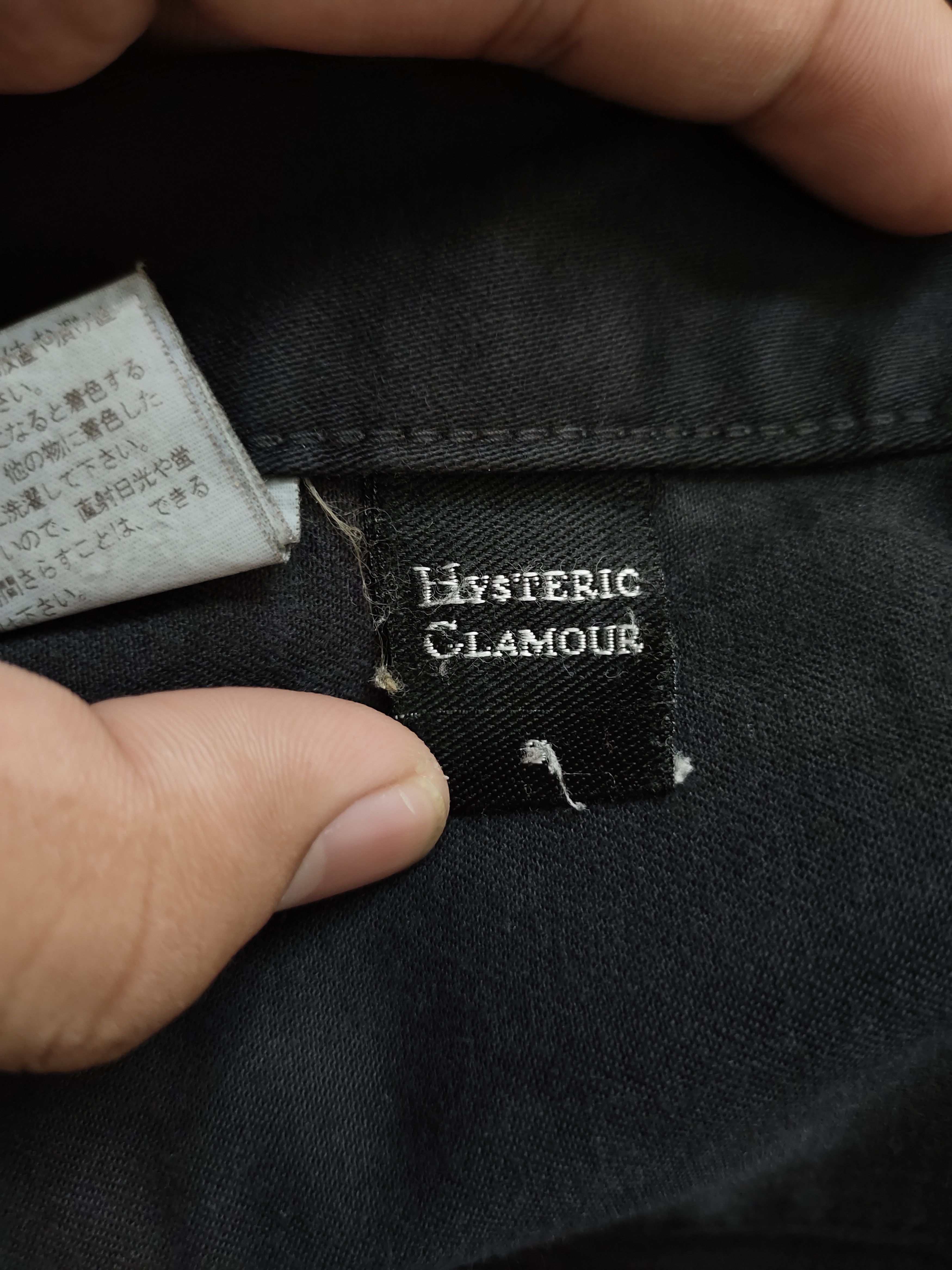 Hysteric Glamour × Vintage 1990s Hysteric Glamour Zipper Hem & Pocket Skinny Jeans Size US 30 / EU 46 - 18 Thumbnail