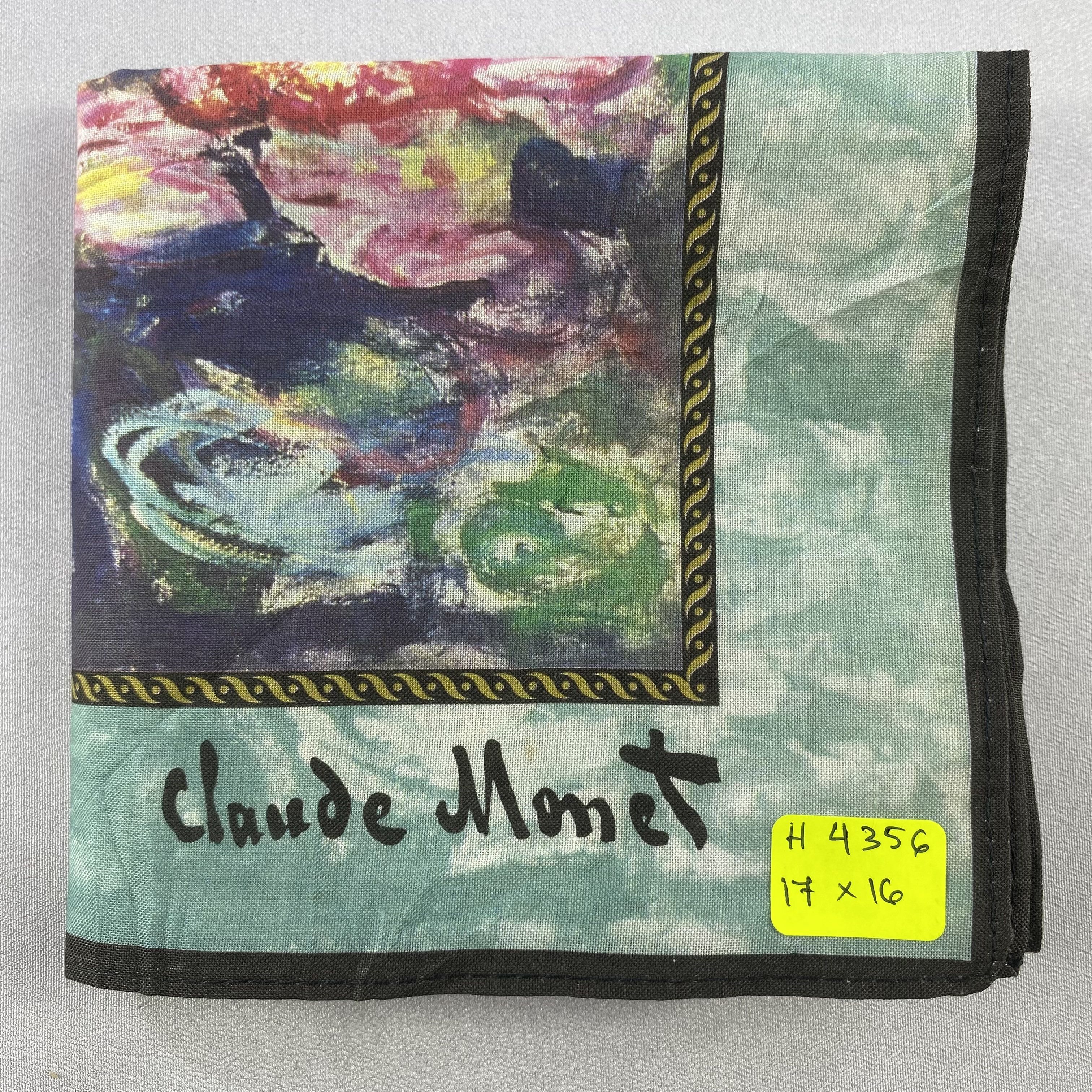 Vintage NWT Claude Monet Bandana/ Handkerchief / Neckerchief Size ONE SIZE - 6 Thumbnail