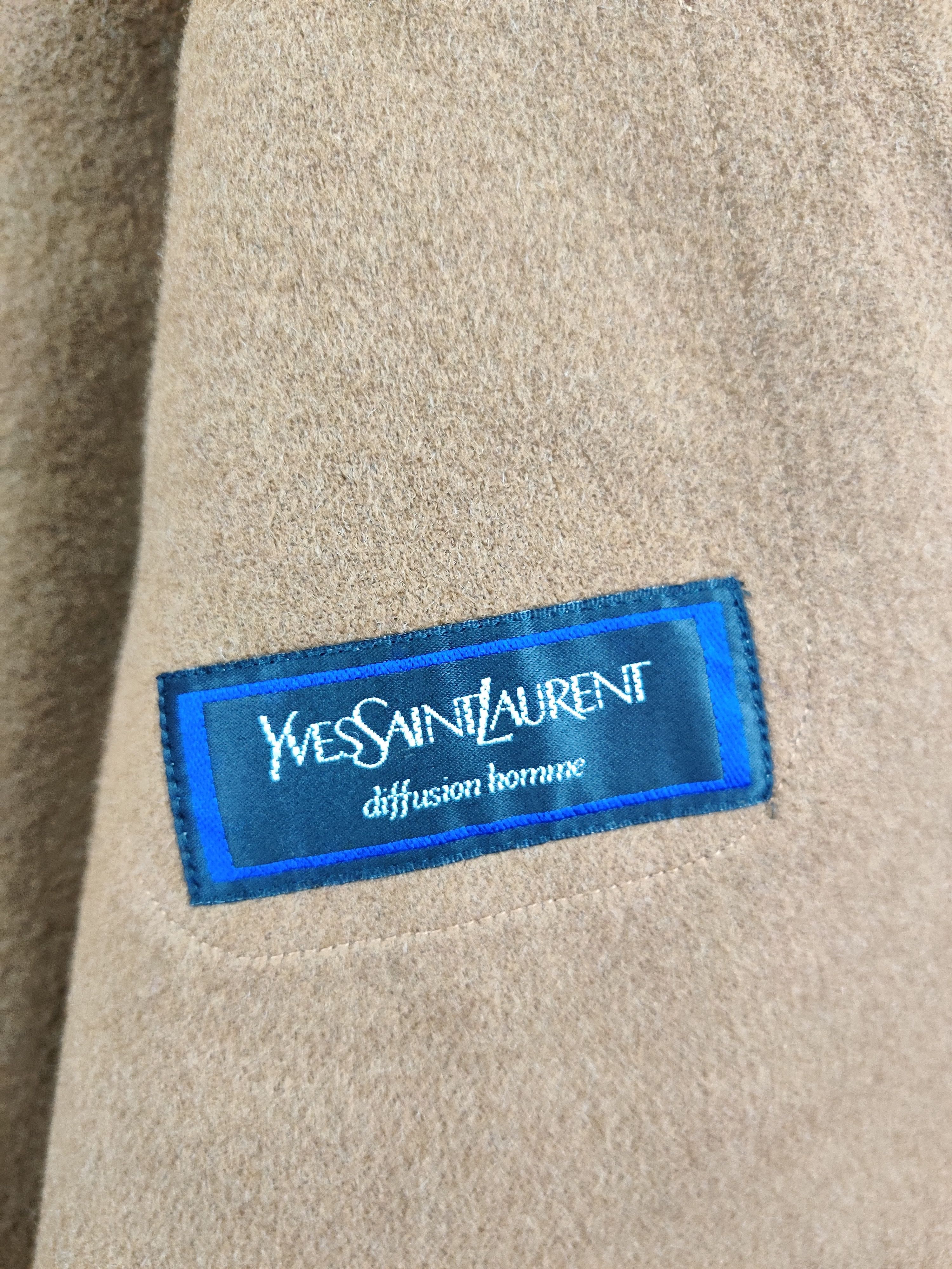 Yves Saint Laurent Vintage Yves Saint Laurent Wool Blazer Coat Size US L / EU 52-54 / 3 - 9 Thumbnail