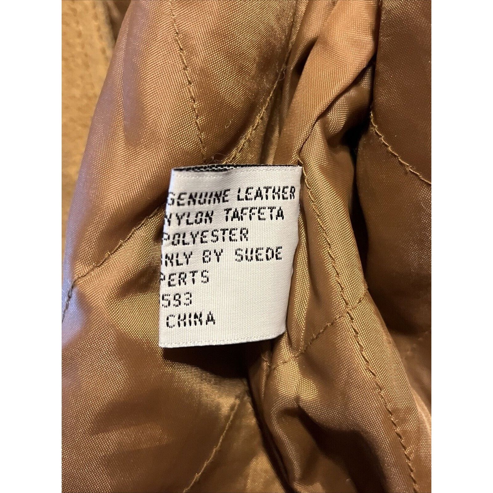 Other Casual Club VTG Mens Large Brown Suede Leather LS Zip Jacket Size US L / EU 52-54 / 3 - 6 Thumbnail