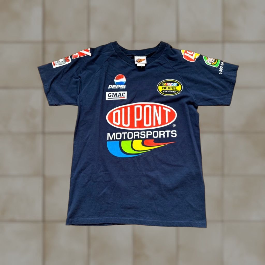 NASCAR VINTAGE Winners Circle NASCAR T-Shirt Men M Blue Double-Sided Graphic Print Jeff Gordon 2000s Racing Cars 90s Theme Size US M / EU 48-50 / 2 - 1 Thumbnail