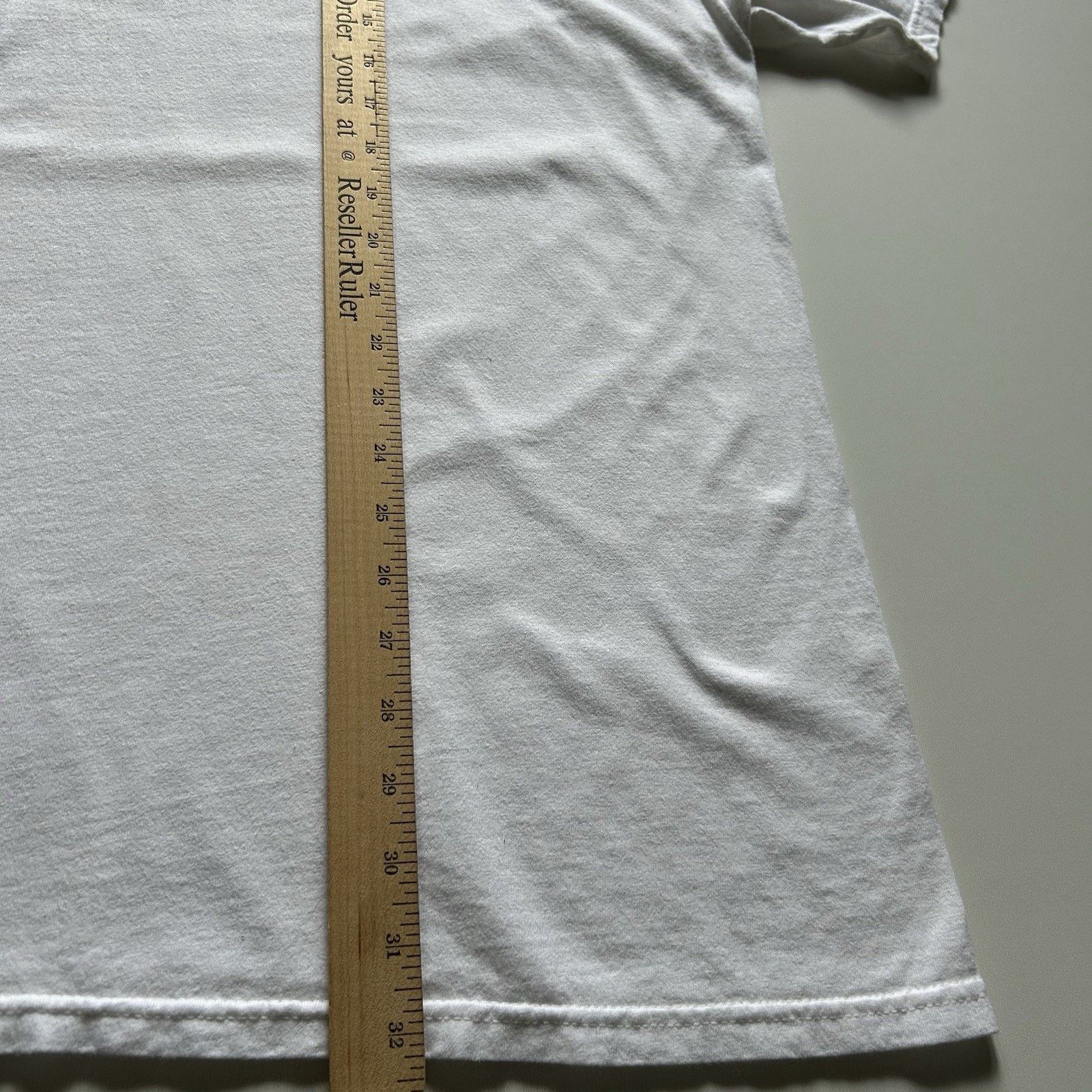 Hanes Vintage Y2K Subway T Shirt XXL Hanes Promo Graphic Tee White Size US XXL / EU 58 / 5 - 4 Thumbnail