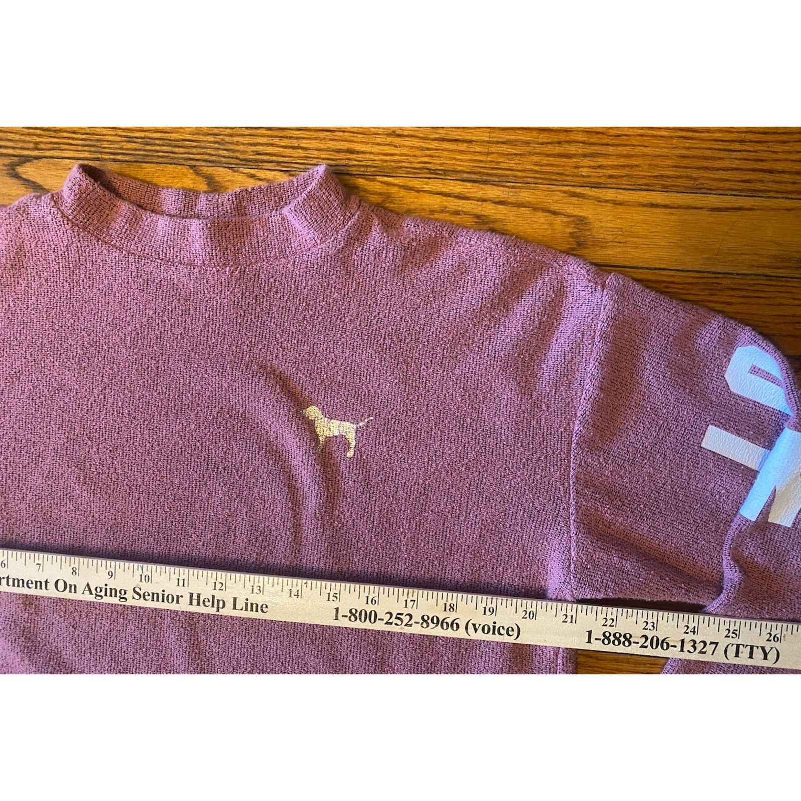 Victoria's Secret PINK Victoria’s Secret Sweatshirt Womens Oversized Small Size S / US 4 / IT 40 - 5 Thumbnail