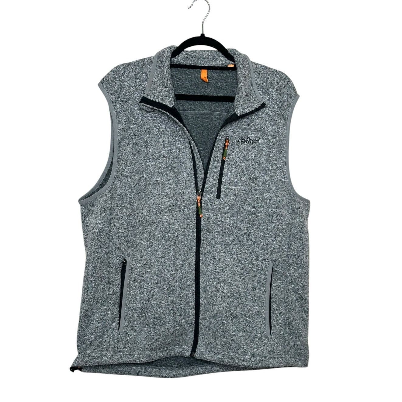 Orvis Orvis men gray full zip sweater vest size Large Size US L / EU 52-54 / 3 - 6 Thumbnail