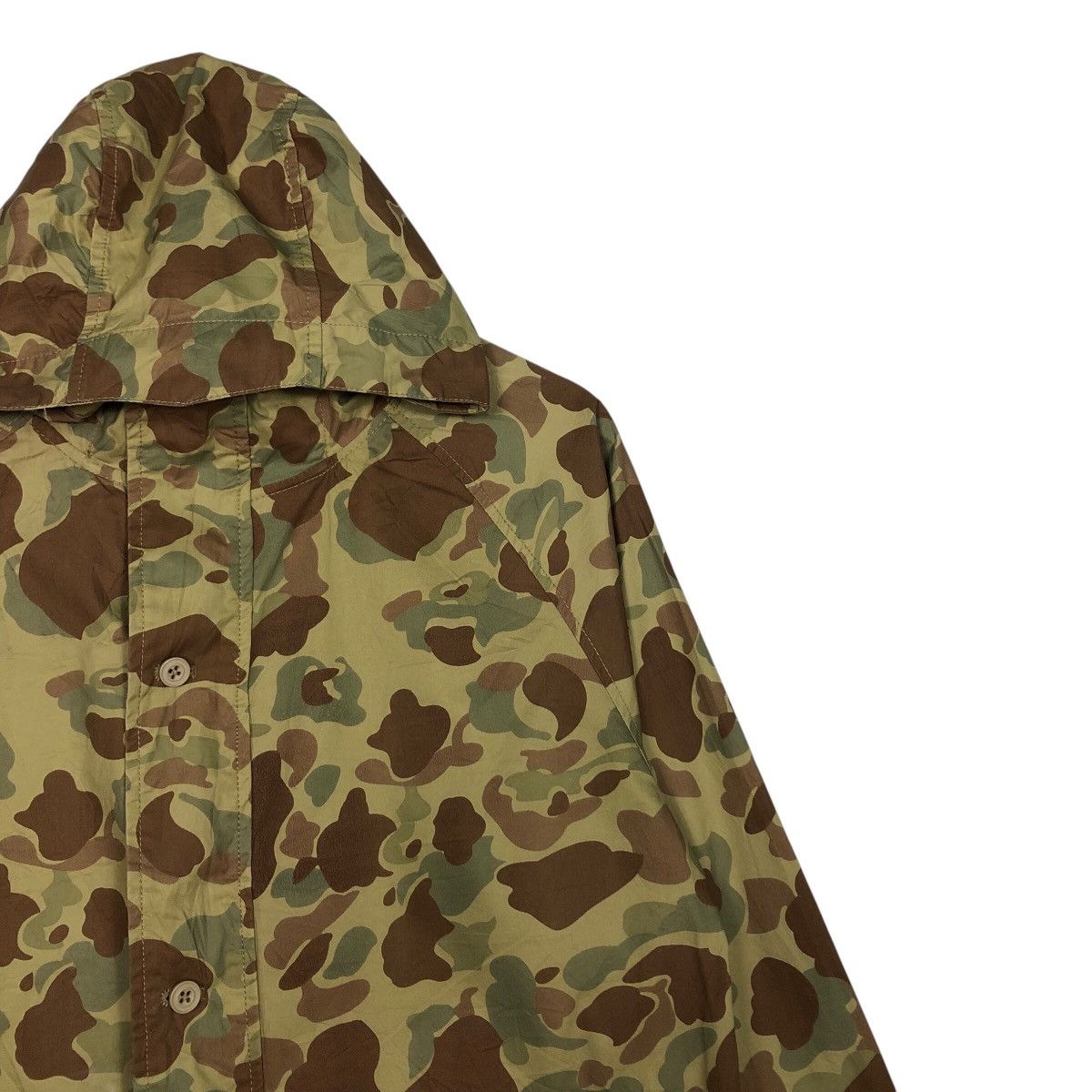 Japanese Brand 📌Vintage Chore Biker Jacket Frog Skins Design Camouflage Size US M / EU 48-50 / 2 - 7 Thumbnail