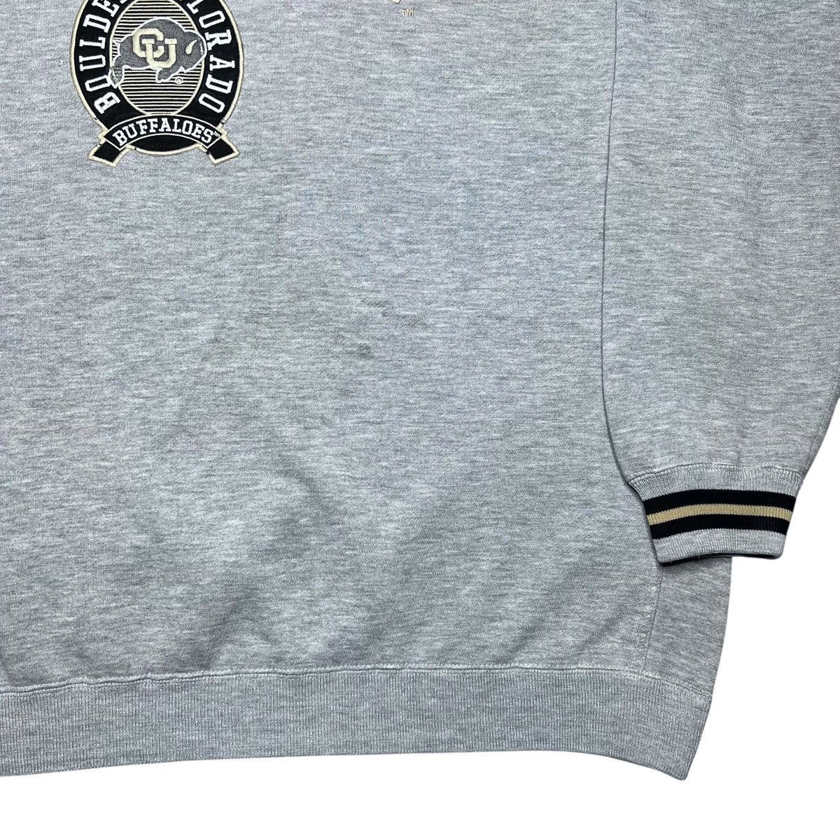 NCAA 90s NCAA Colorado Buffaloes Lee Sport Embroidered Sweatshirt Size US XXL / EU 58 / 5 - 18 Thumbnail