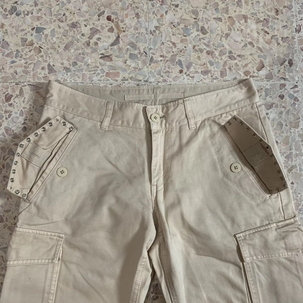 Beauty Beast MEN’s MELROSE UTILITY 31x31 PARACHUTE STUDDED TROUSERS CARGO Size US 31 - 4 Thumbnail