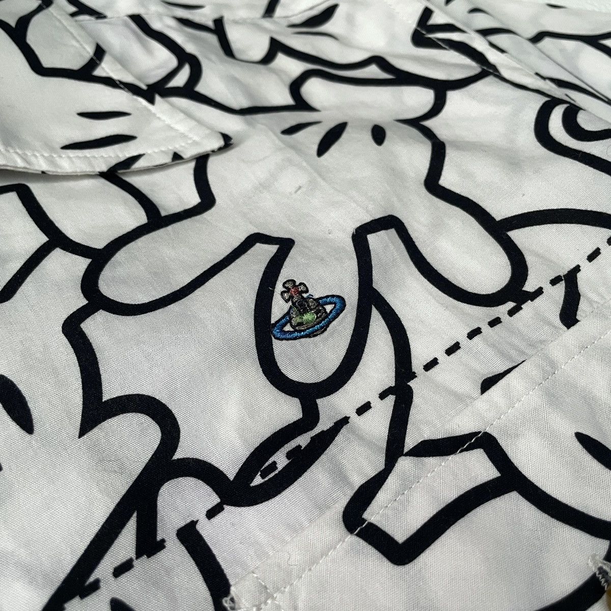 Vivienne Westwood 🔥Vivienne westwood mickey printed shirt Size US L / EU 52-54 / 3 - 4 Thumbnail