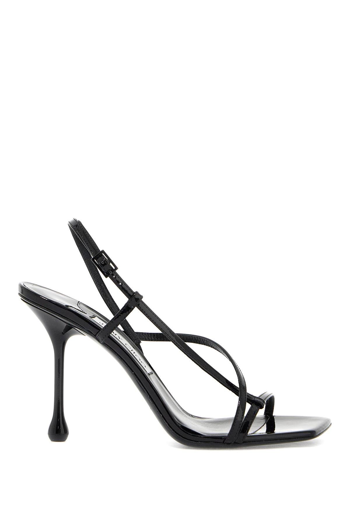 image of Jimmy Choo Etana 95 Sand Shoes in Nero, Women's (Size 8)