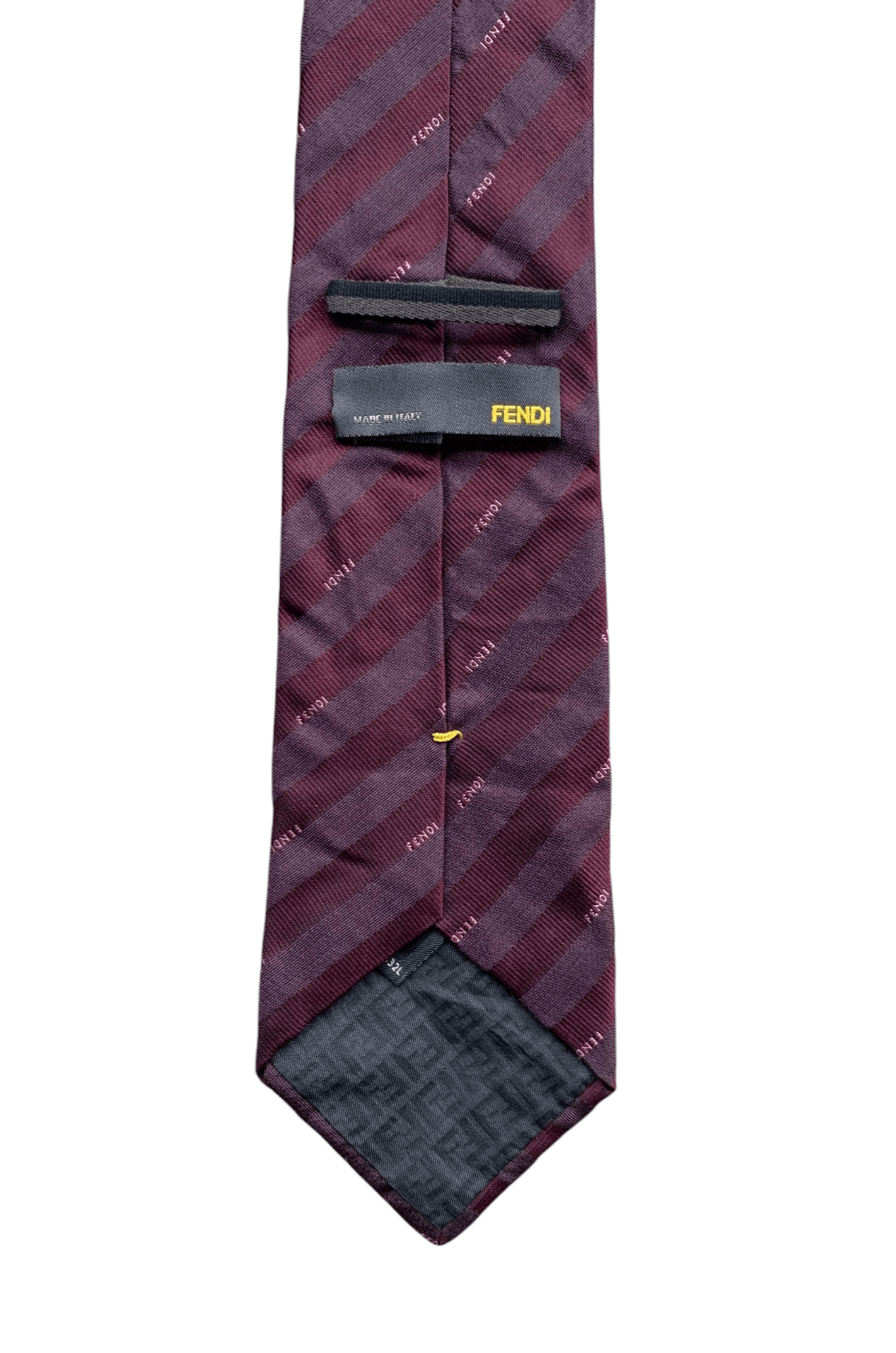 Fendi Italian FENDI Silk Necktie Size ONE SIZE - 5 Thumbnail