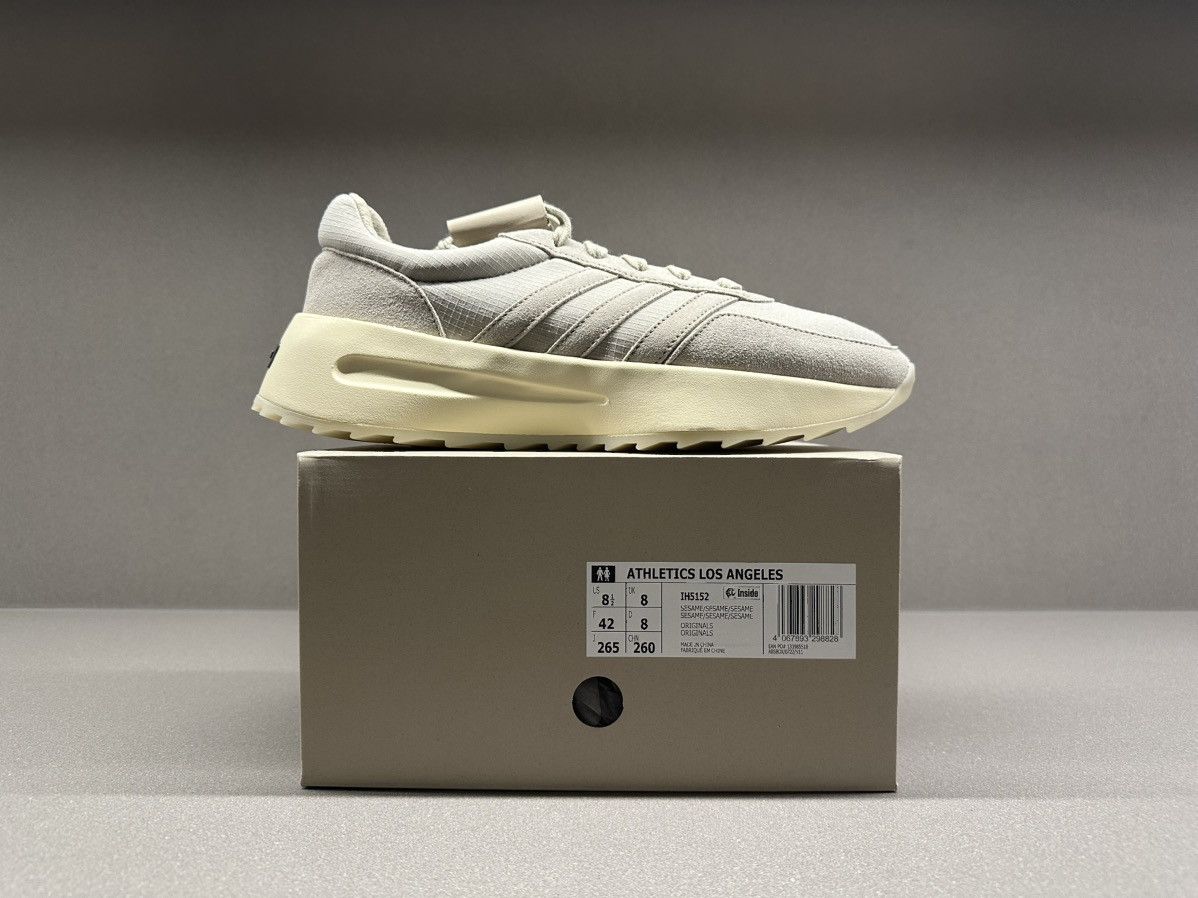 Adidas × Fear of God Adidas Fear of God Athletics Los Angeles Pale Sesame 2024 Size US 8.5 / EU 41-42 - 3 Thumbnail