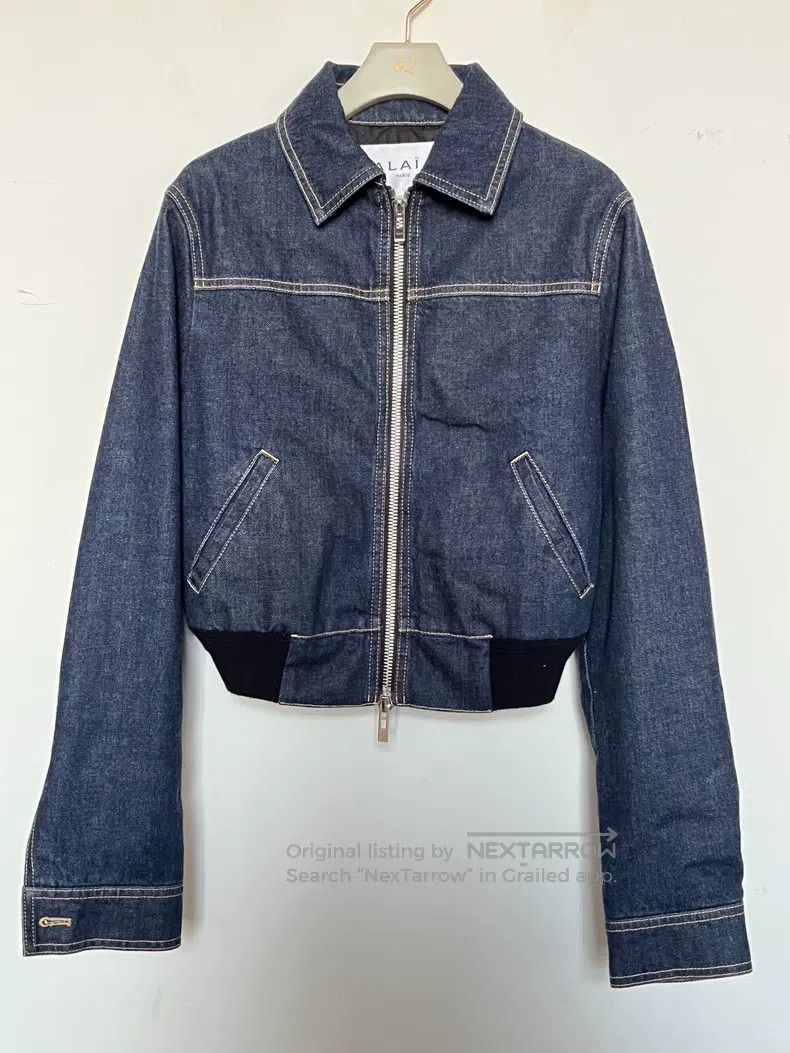 Alaia Alaia Denim Jacket Puffer Size XS / US 0-2 / IT 36-38 - 4 Thumbnail