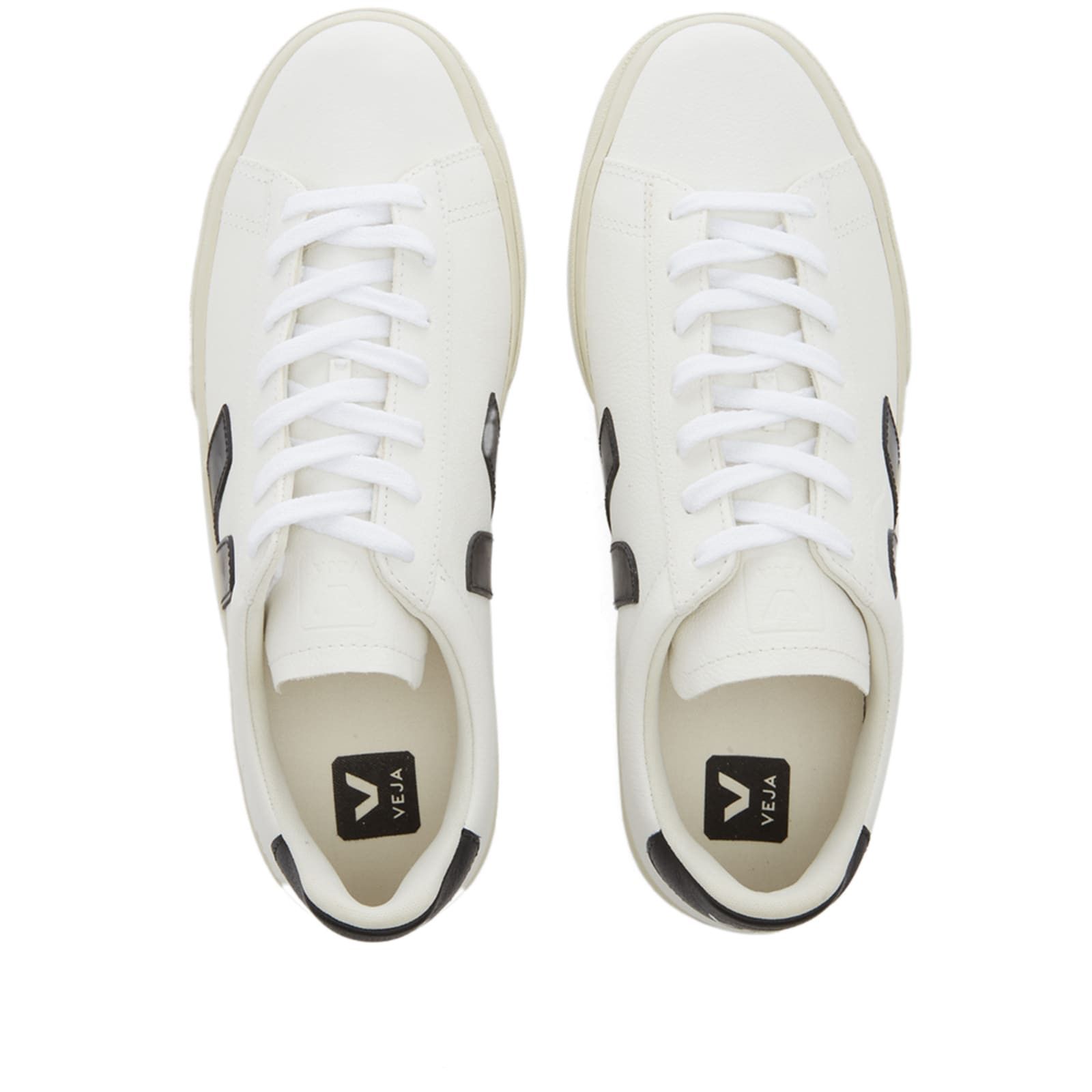 Veja Veja Campo Extra White Black CP0501537A US 9 EU 40 Size US 9 / IT 39 - 3 Thumbnail