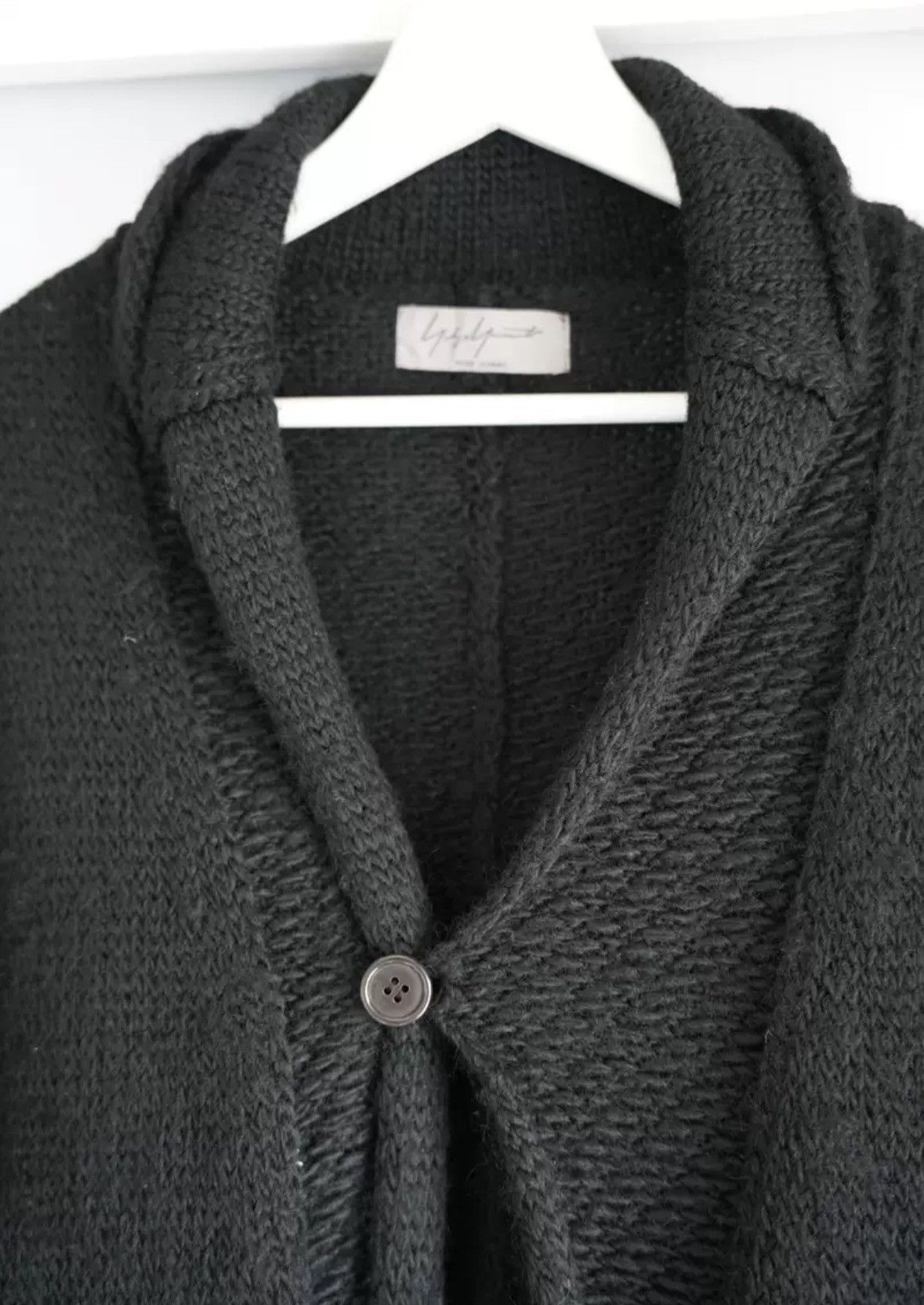 Yohji Yamamoto Yohji Yamamoto 10aw Curled Knitted Belt Coat 2412-Nextarrow Size US M / EU 48-50 / 2 - 3 Thumbnail