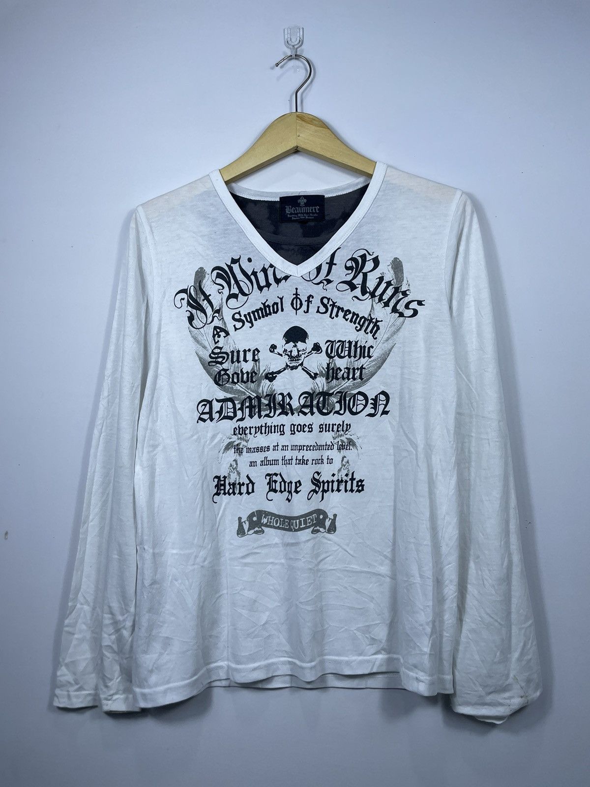 14th Addiction Japanese Beaumere Poem LongSleeve Rock Punk Style size M-L Size US M / EU 48-50 / 2 - 1 Thumbnail