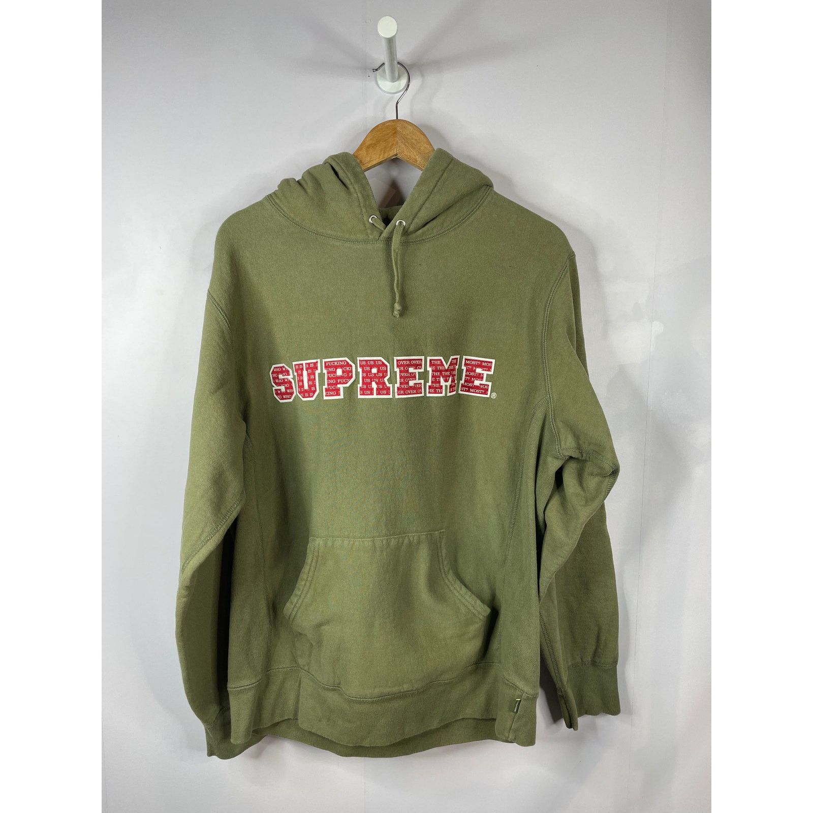 Supreme Supreme Olive Red & Hoodie Size US L / EU 52-54 / 3 - 1 Thumbnail
