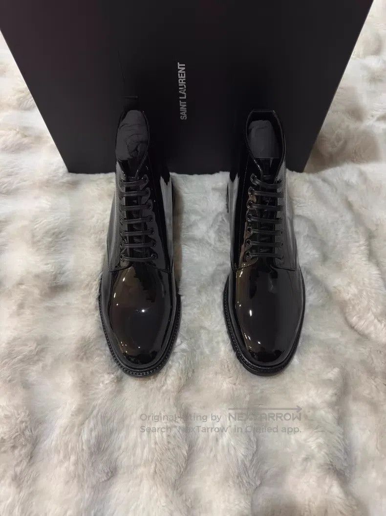 Saint Laurent Paris Saint Laurent Paris Lace-up Boots Men's Boots Size US 10 / EU 43 - 4 Thumbnail