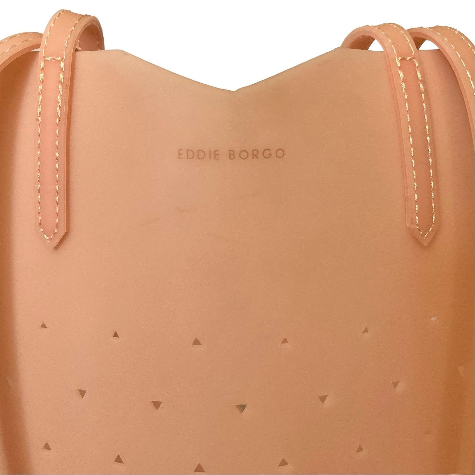Eddie Borgo Eddie Borgo x Neiman Marcus Pink Jelly Tote Bag Rubber Purse Size ONE SIZE - 4 Thumbnail