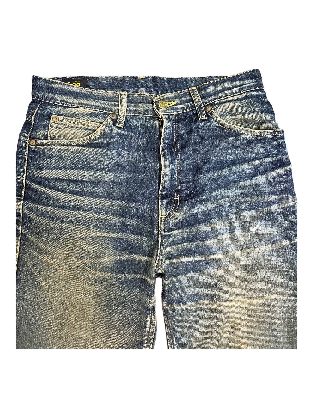 Lee Vintage Lee Riders MudWashed Distressed Style Jeans Size US 29 - 2 Thumbnail