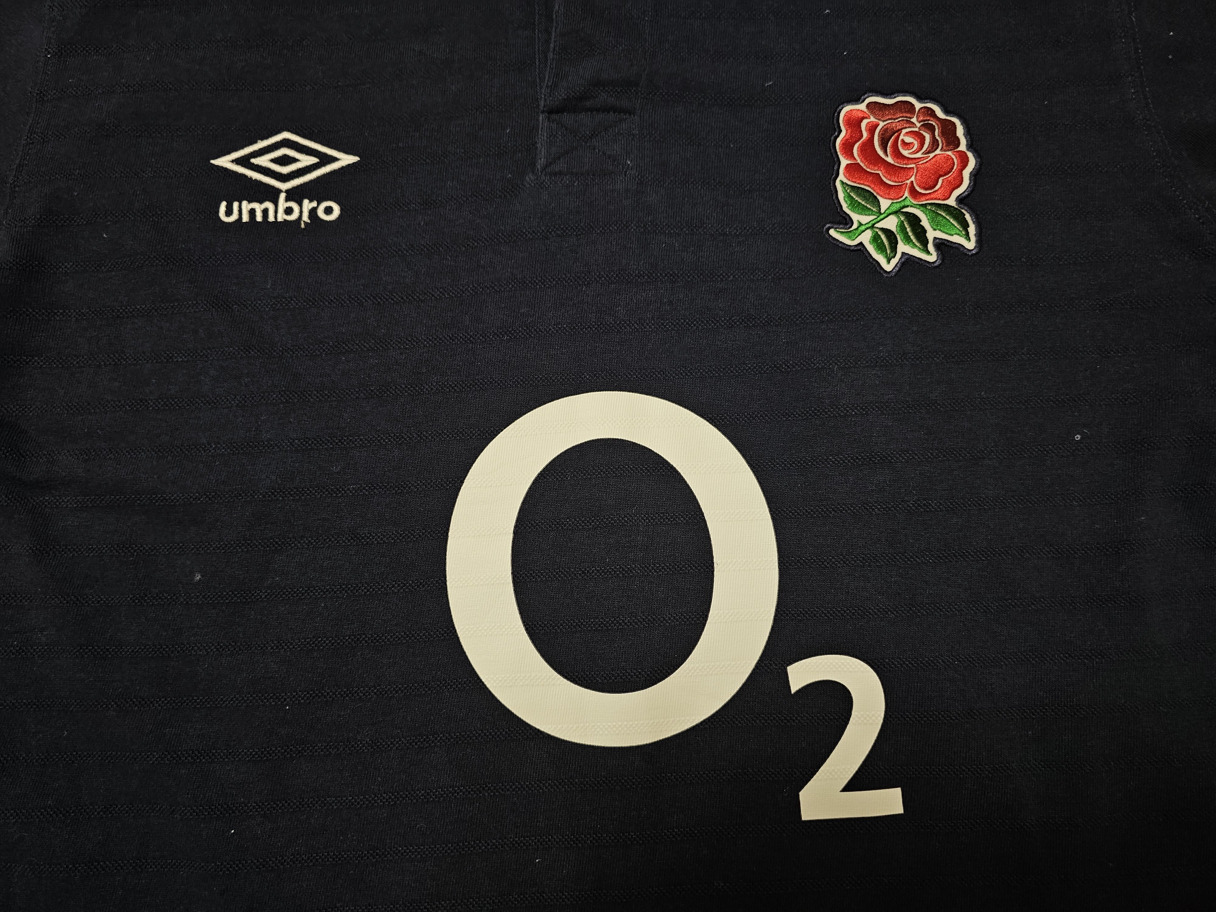 Umbro × Vintage ENGLAND RUGBY JERSEY LONG RUGBY SHIRT O2 JERSEY Size US XL / EU 56 / 4 - 3 Thumbnail