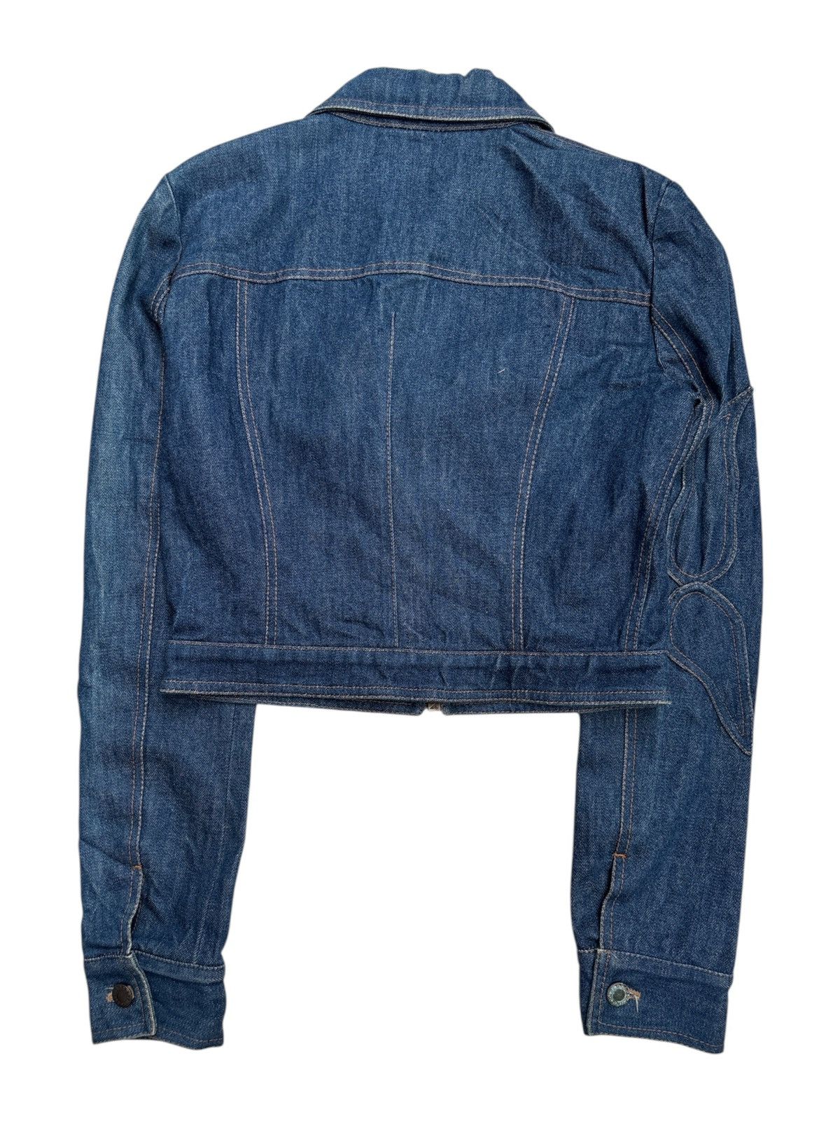 Dolce & Gabbana SS02 Trucker Denim Jacket Size M / US 6-8 / IT 42-44 - 2 Thumbnail