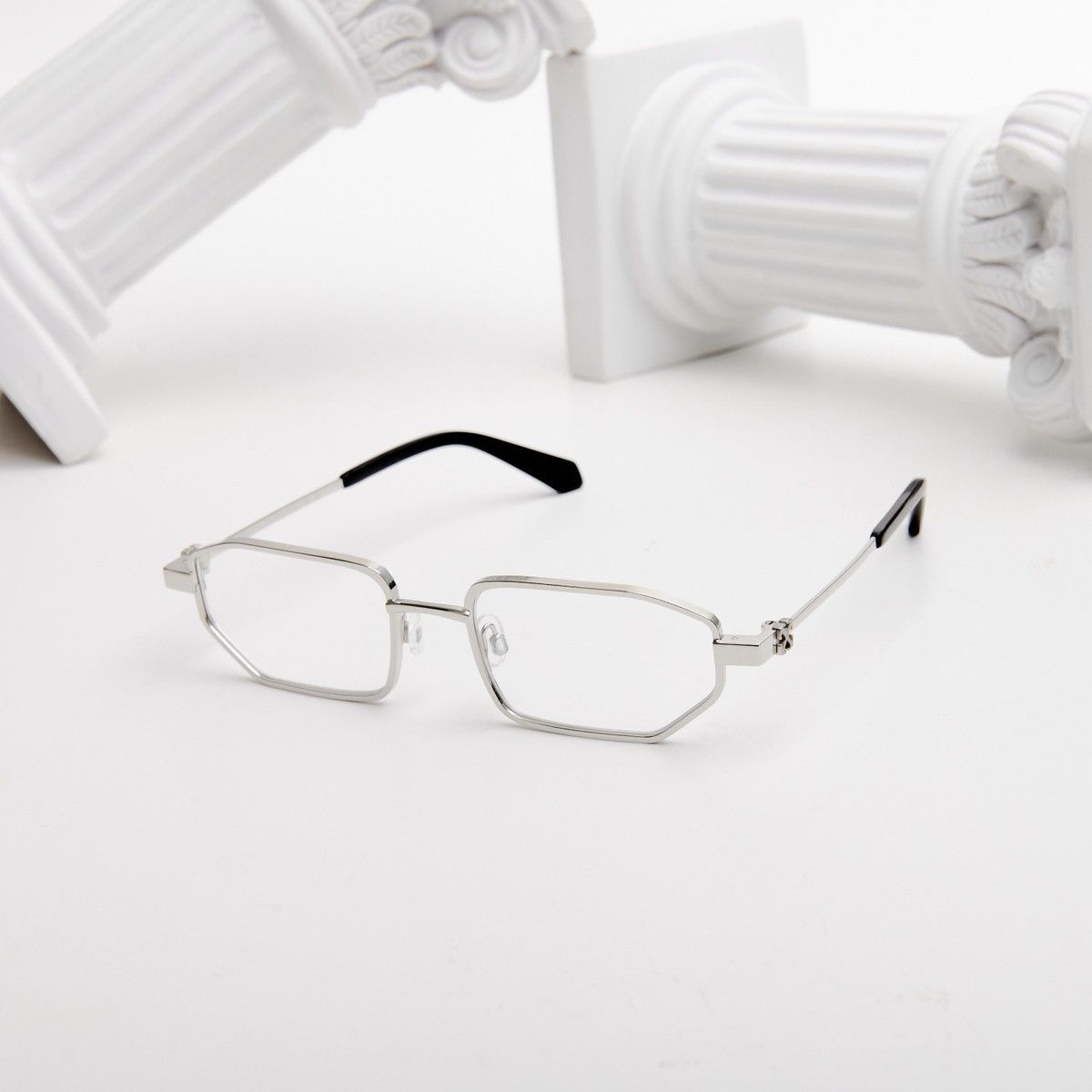 Off-White OFF WHITE STYLE 89 SILVER GLASSES Size ONE SIZE - 1 Thumbnail