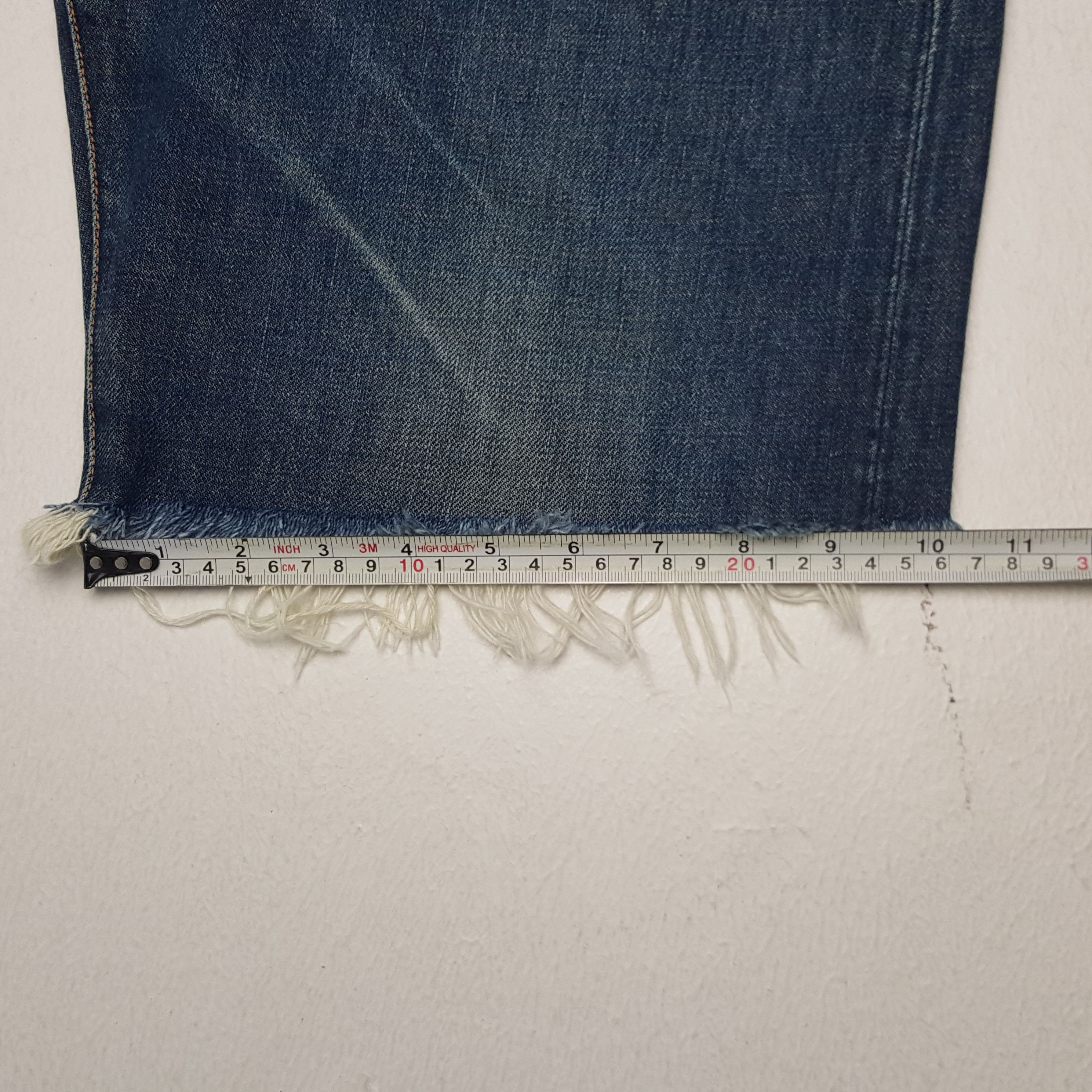 Evisu × Japanese Brand × Vintage Vintage Evisu Japan Selvedge Custom Art Daicock Shorts Jeans Size US 33 - 8 Thumbnail