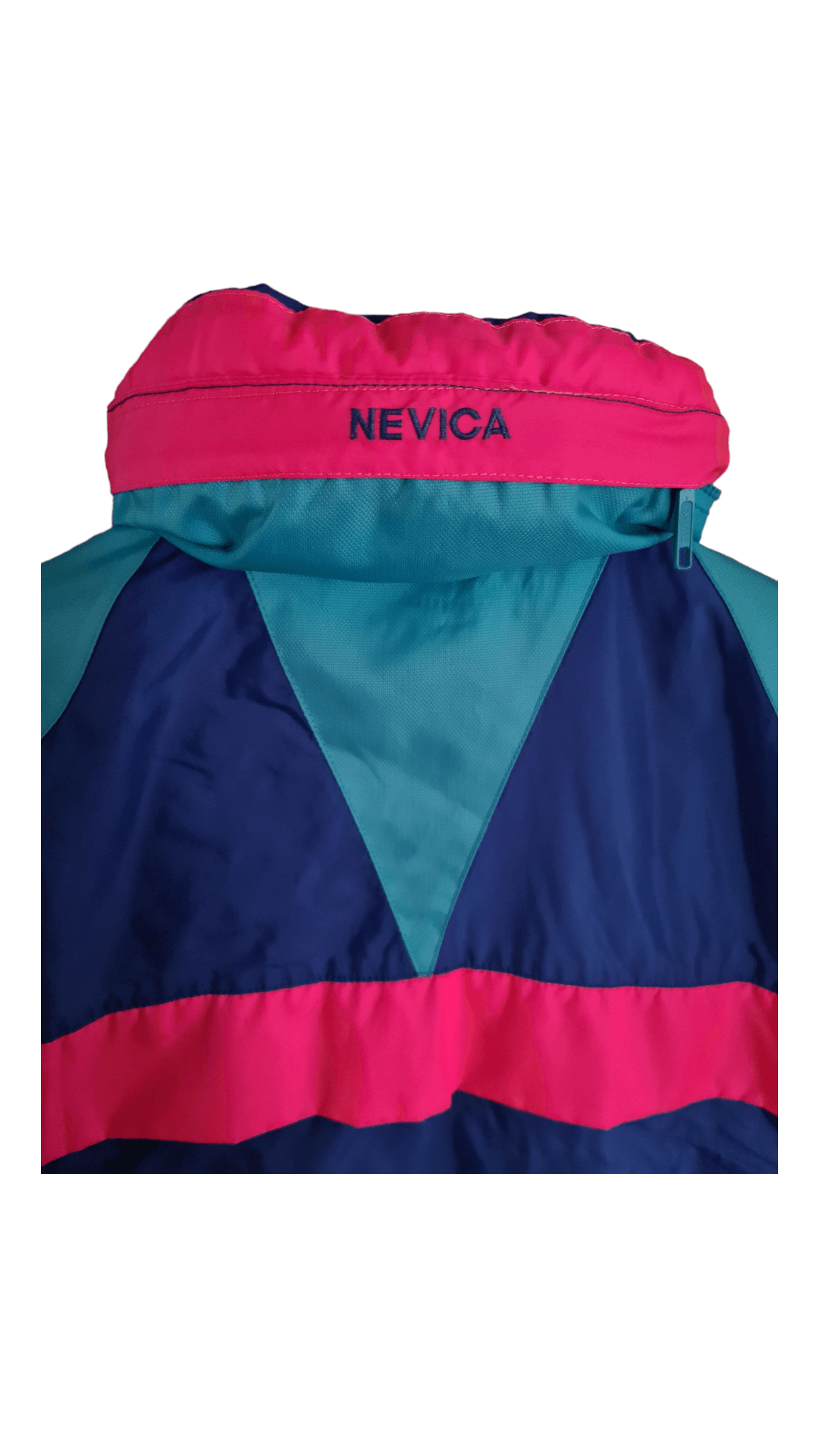 Nevica Vintage 80's Nevica Ski Blue Hooded Zip Jacket Size US M / EU 48-50 / 2 - 5 Thumbnail