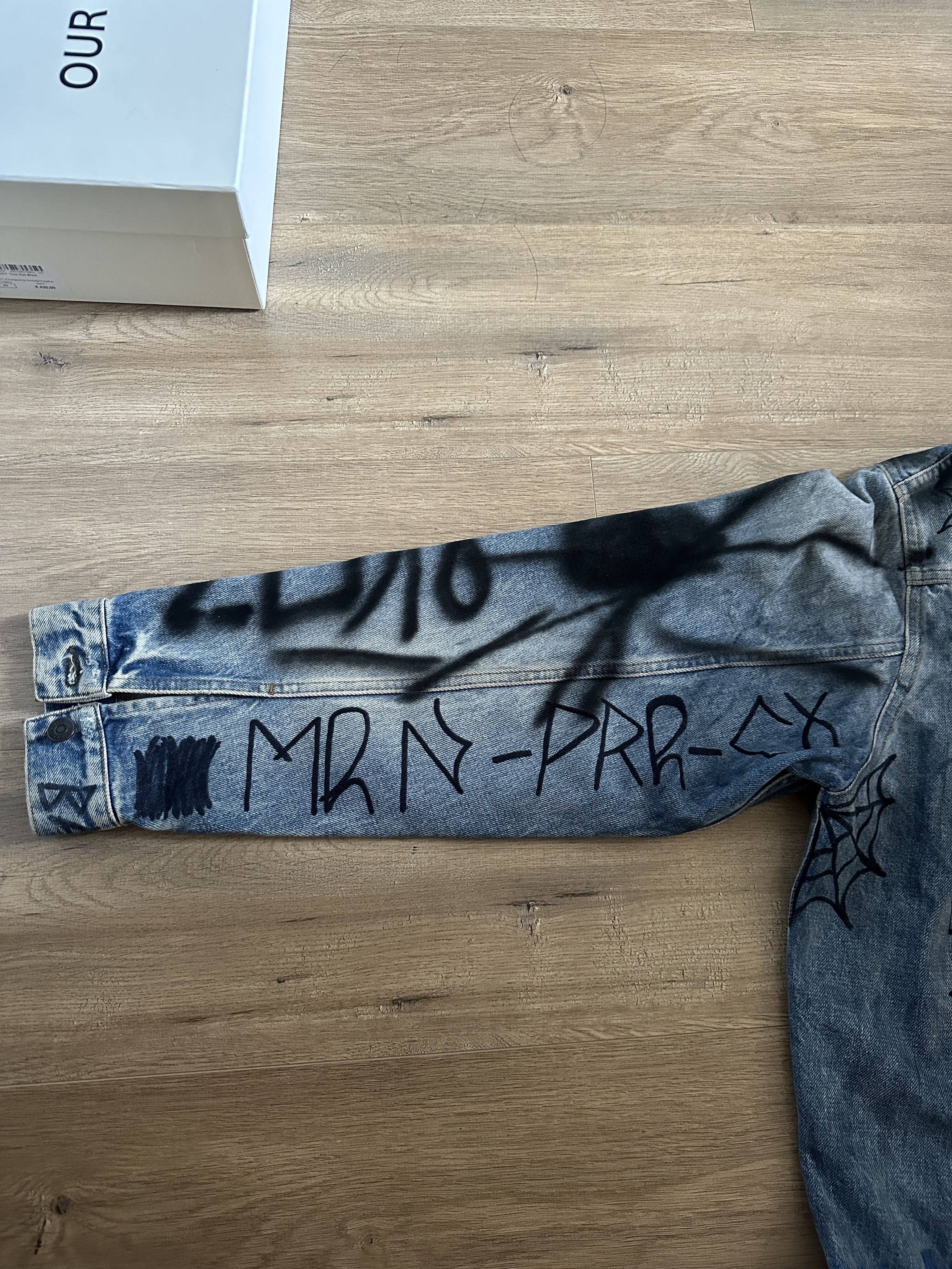 Balenciaga Balenciaga Graffitti Denim Jacket 2018 Size US M / EU 48-50 / 2 - 4 Thumbnail