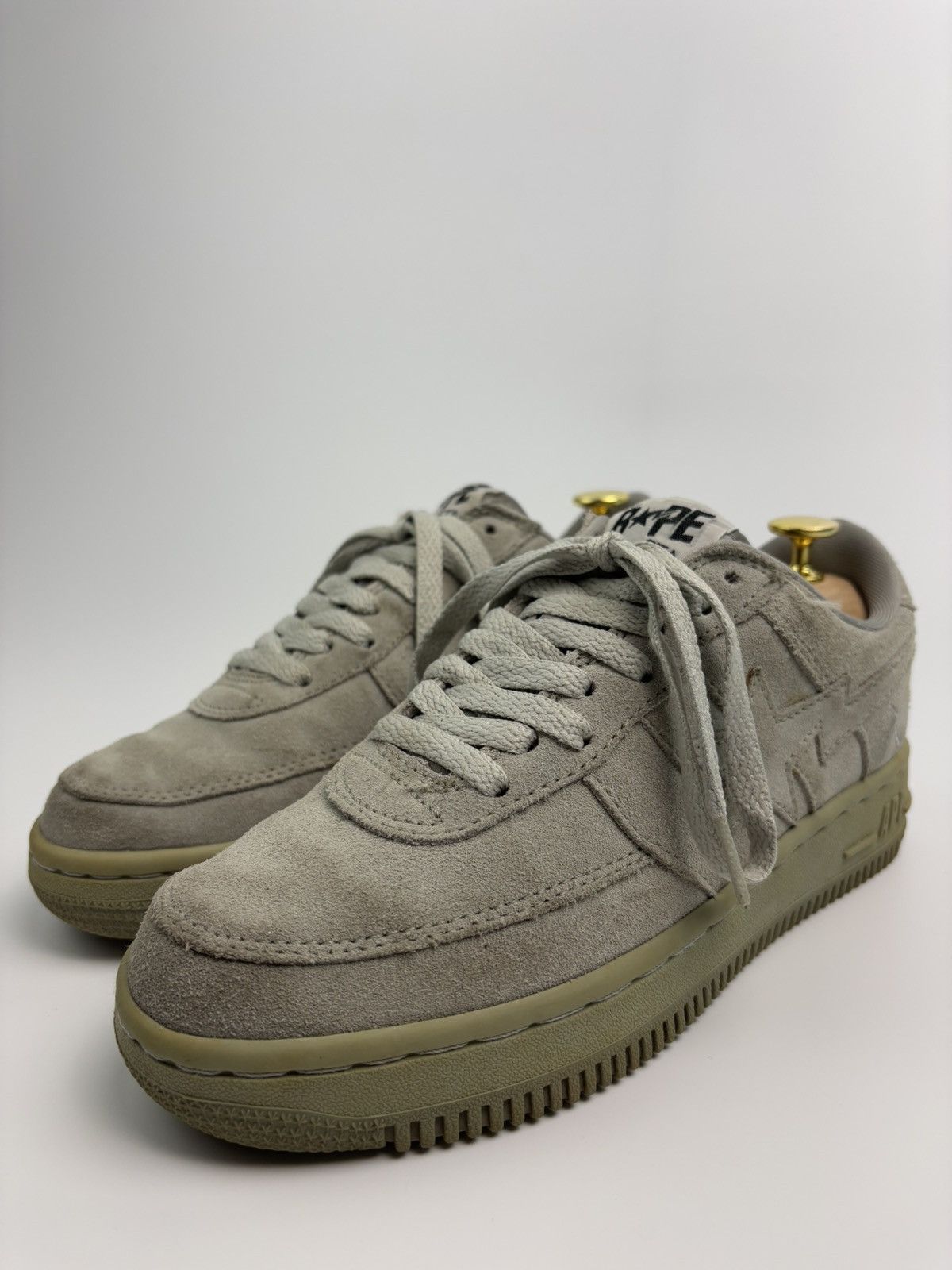 Bape × Kaws 2005 Bapesta x Kaws Low Top Sneakers Size US 5.5 / EU 38 - 4 Thumbnail