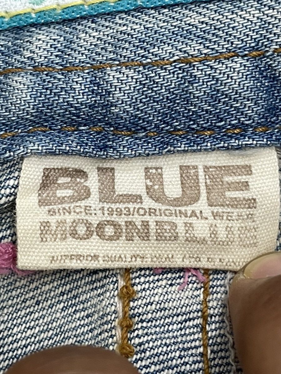 Hysteric Glamour Vintage Blue Moon Blue Girl Embroidery Clone Devgru Style Size 26" / US 2 / IT 38 - 18 Thumbnail