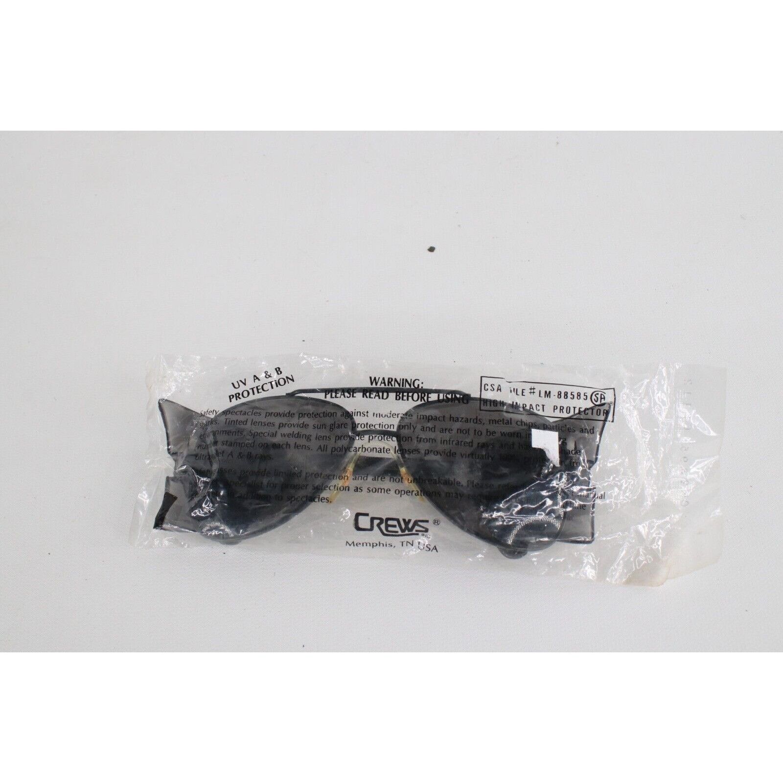 NOS Vintage 80s High Impact Protector Aviator Sunglasses