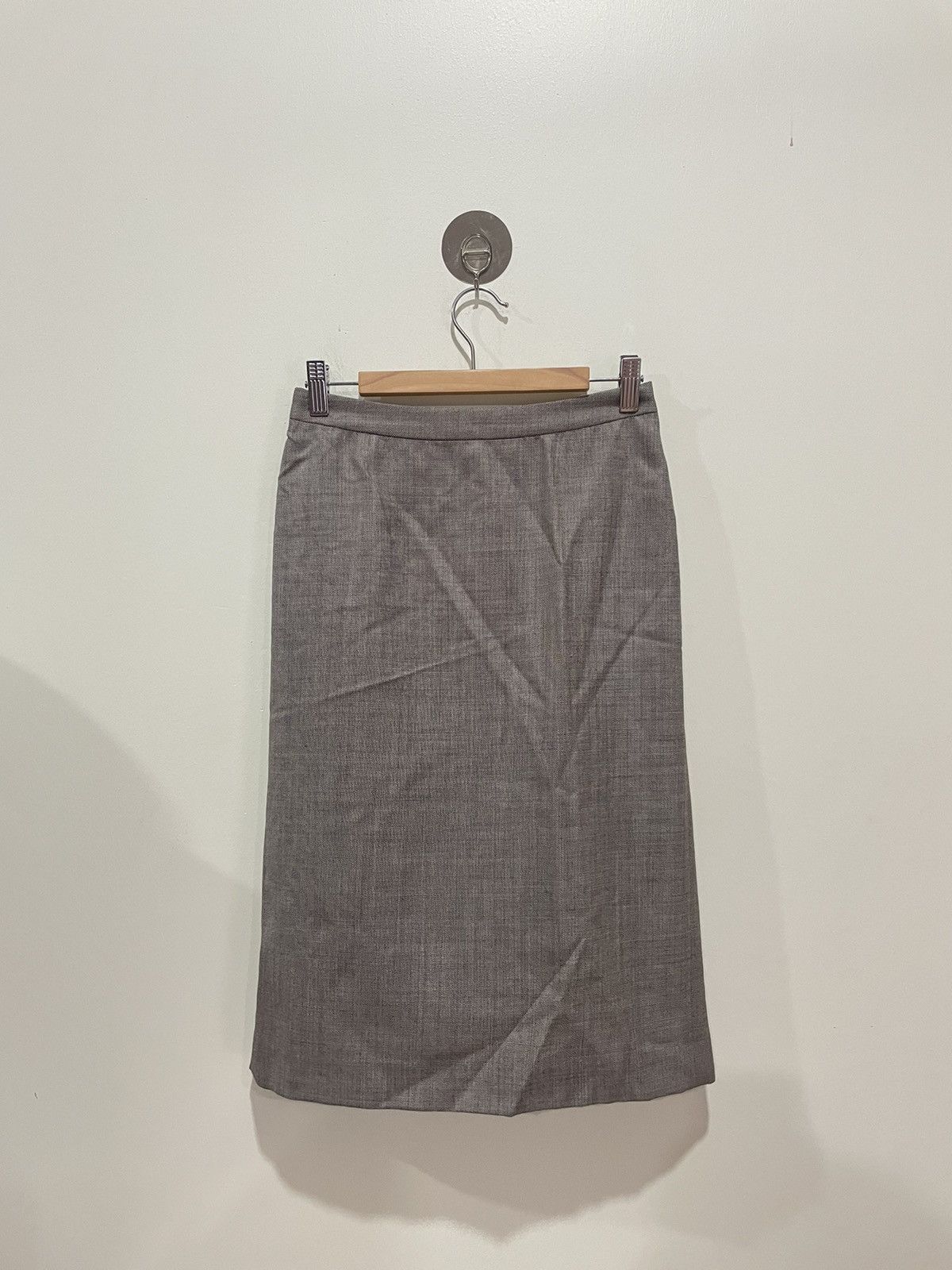 image of Agnes B. Skirt in Grey, Women's (Size 26)