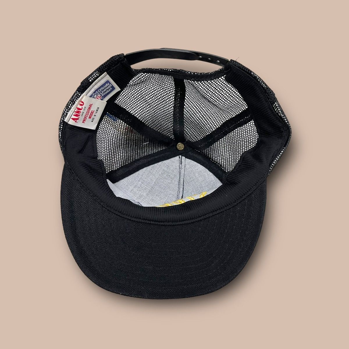 NFL Vintage 80's-90's pittsburgh Steelers Trucker Snapback Hat Size ONE SIZE - 7 Thumbnail