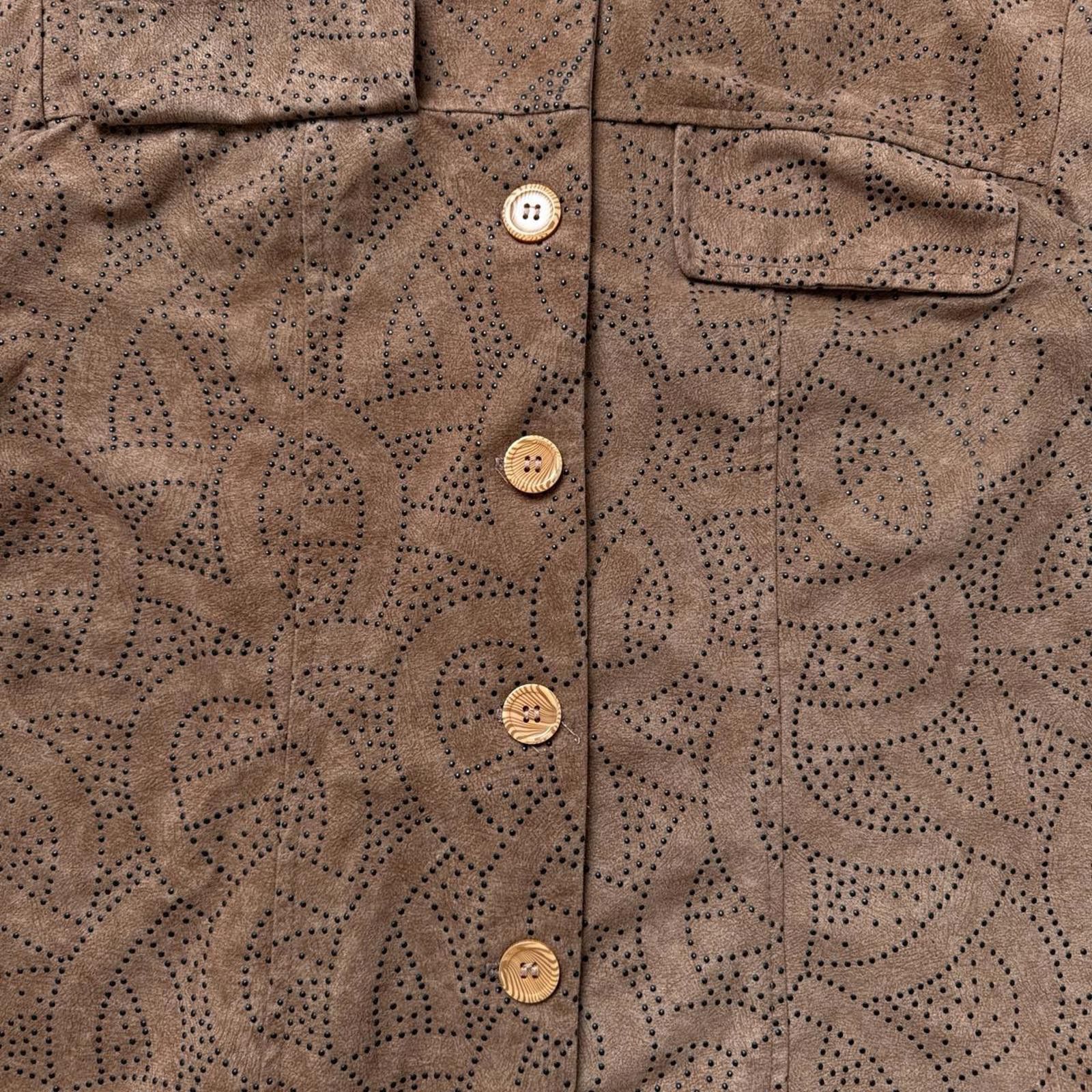 Other Y2K Urban One brown suede button up 00s jacket Size M / US 6-8 / IT 42-44 - 4 Thumbnail