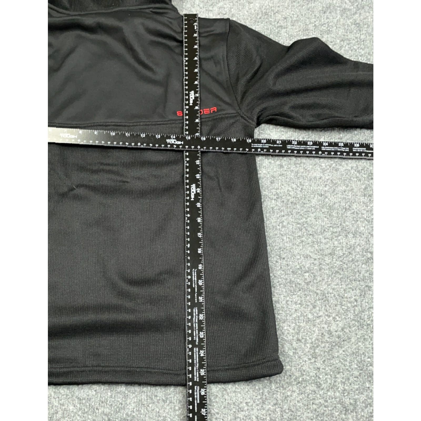 Spyder Spyder Black Red 1/4 Zip Pullover Hoodie Sweatshirt Adult Medium Racer Size US M / EU 48-50 / 2 - 4 Thumbnail
