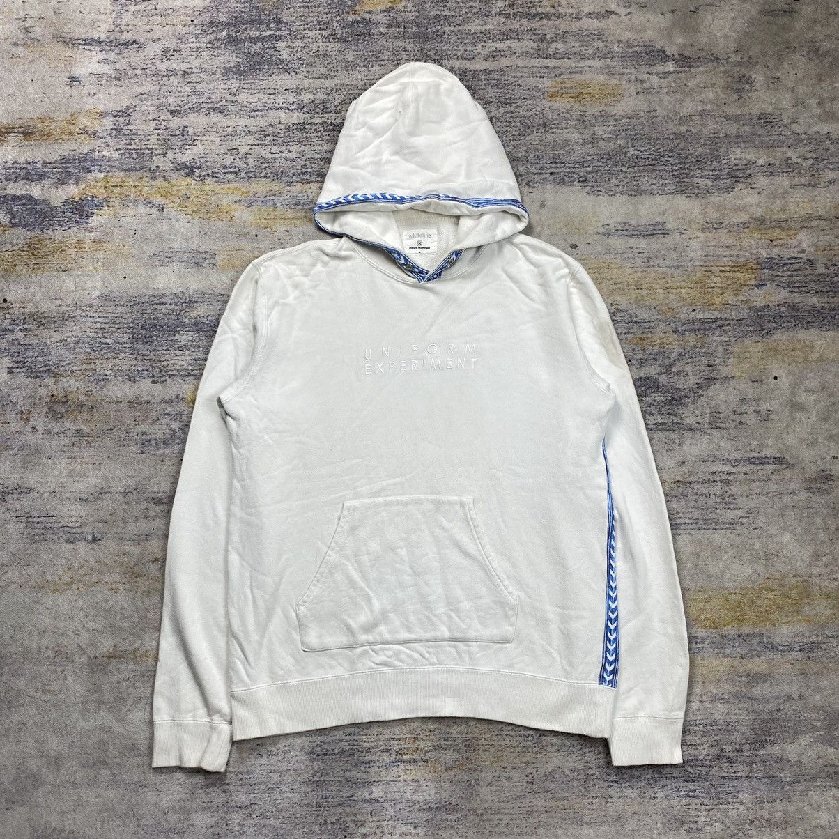 uniform experiment uniform experiment white line hoodie Size US L / EU 52-54 / 3 - 1 Thumbnail