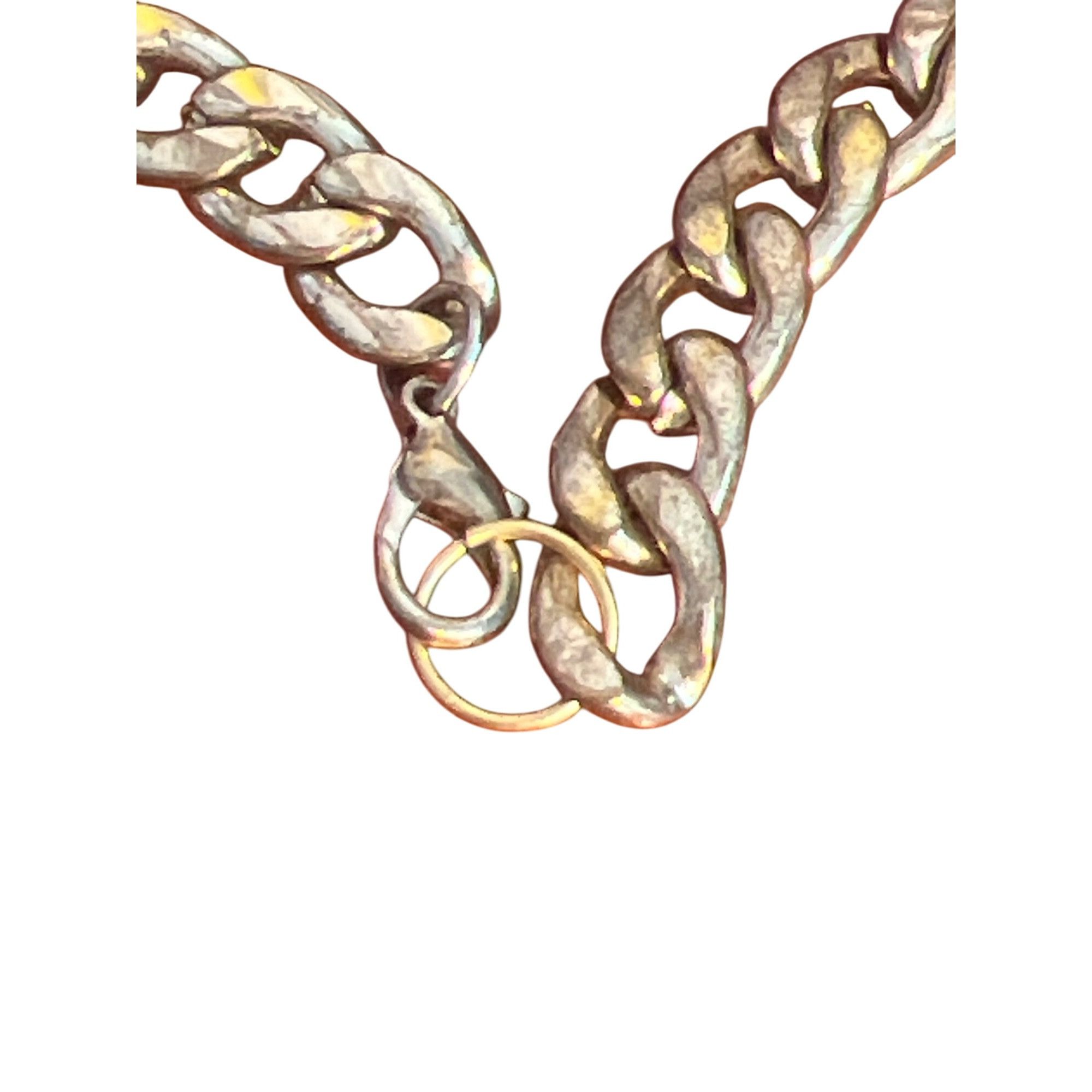 Other Cuban Link Gold Tone Necklace Owl Charms Clear Rhinestones C Size ONE SIZE - 5 Thumbnail