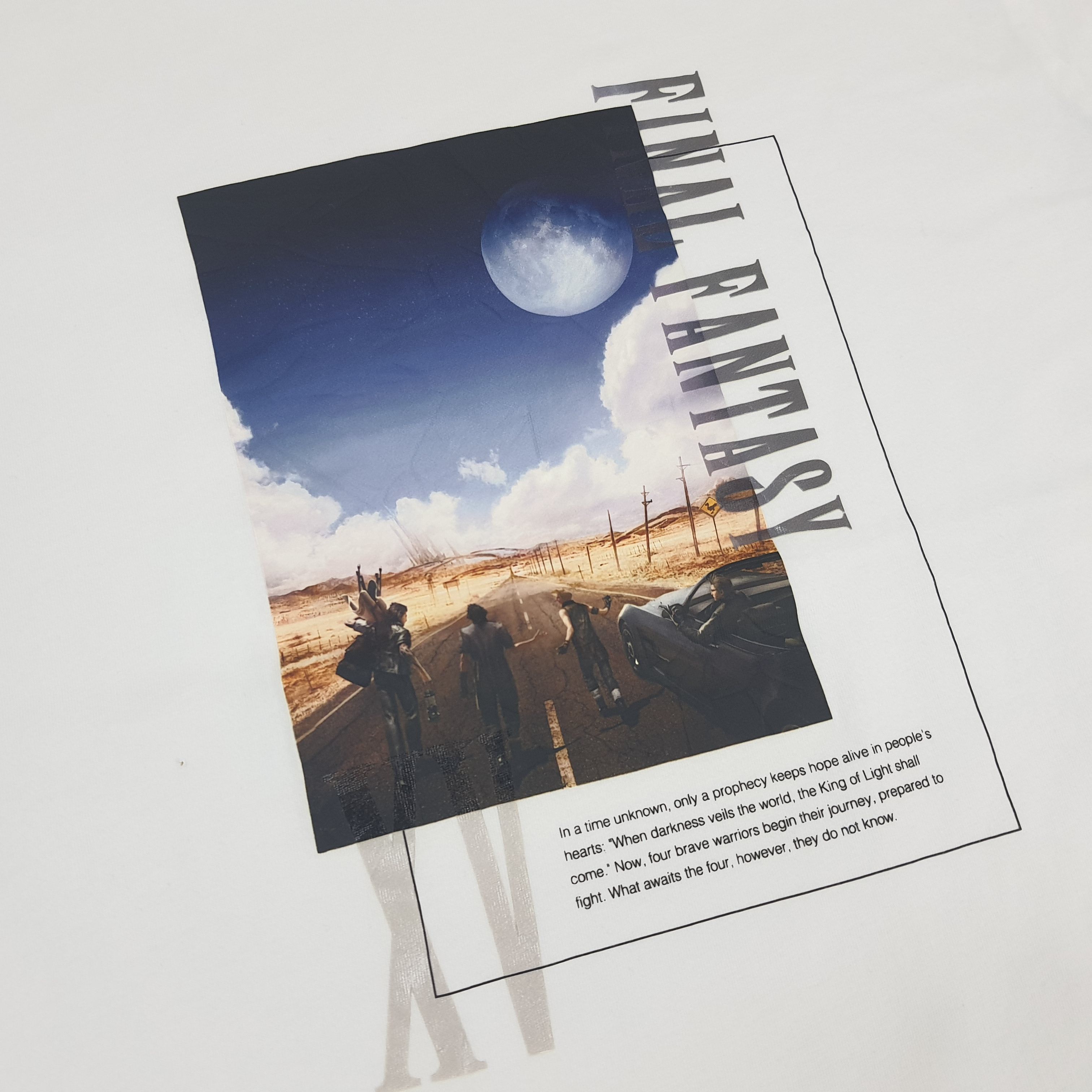 The Game × Vintage Vintage Final Fantasy XV 35th Anniversary Photo Tee Tshirt Size US M / EU 48-50 / 2 - 2 Thumbnail