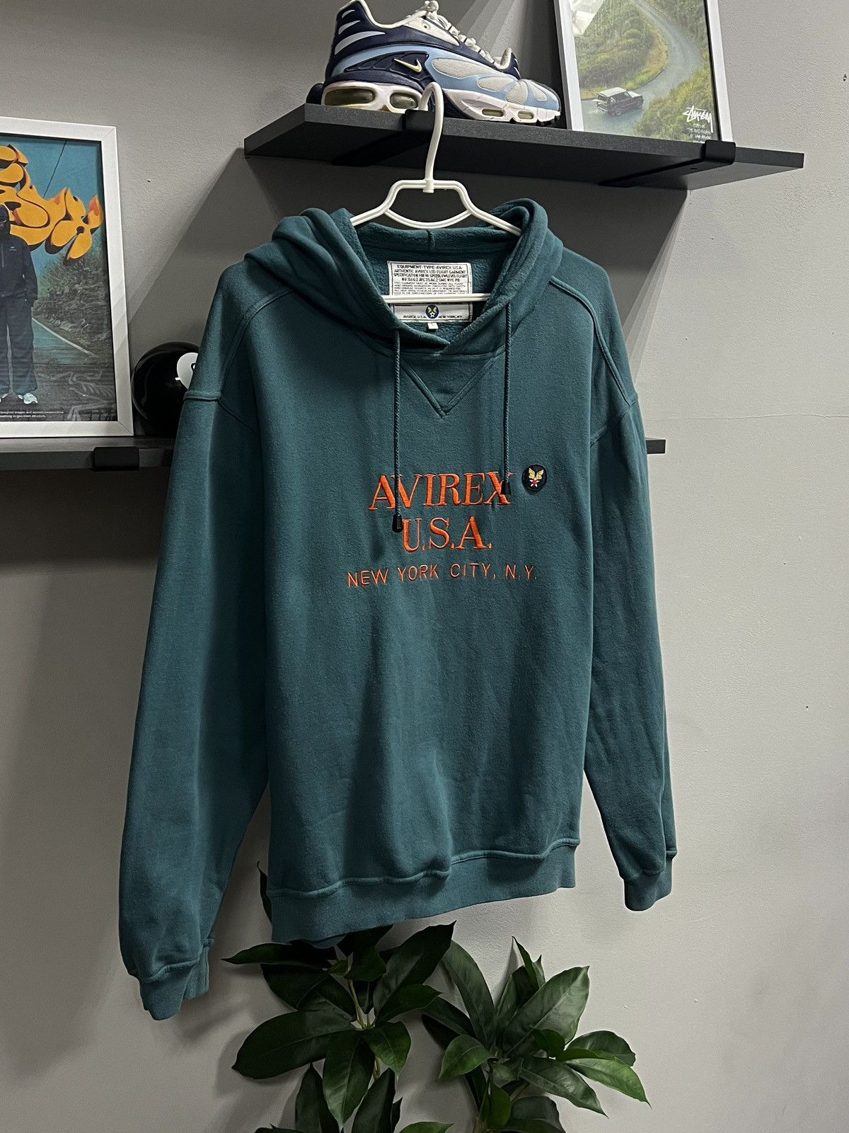 Avirex × Vintage Vintage hoodie Avirex Size US M / EU 48-50 / 2 - 4 Thumbnail